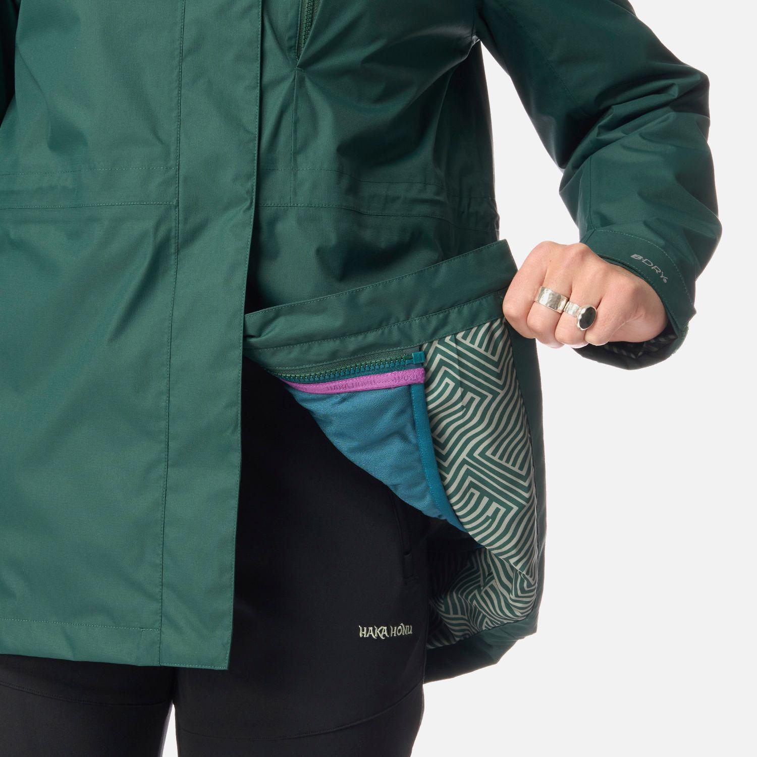 Chaqueta Mujer Corteza Esmeralda Haka Honu I26-5