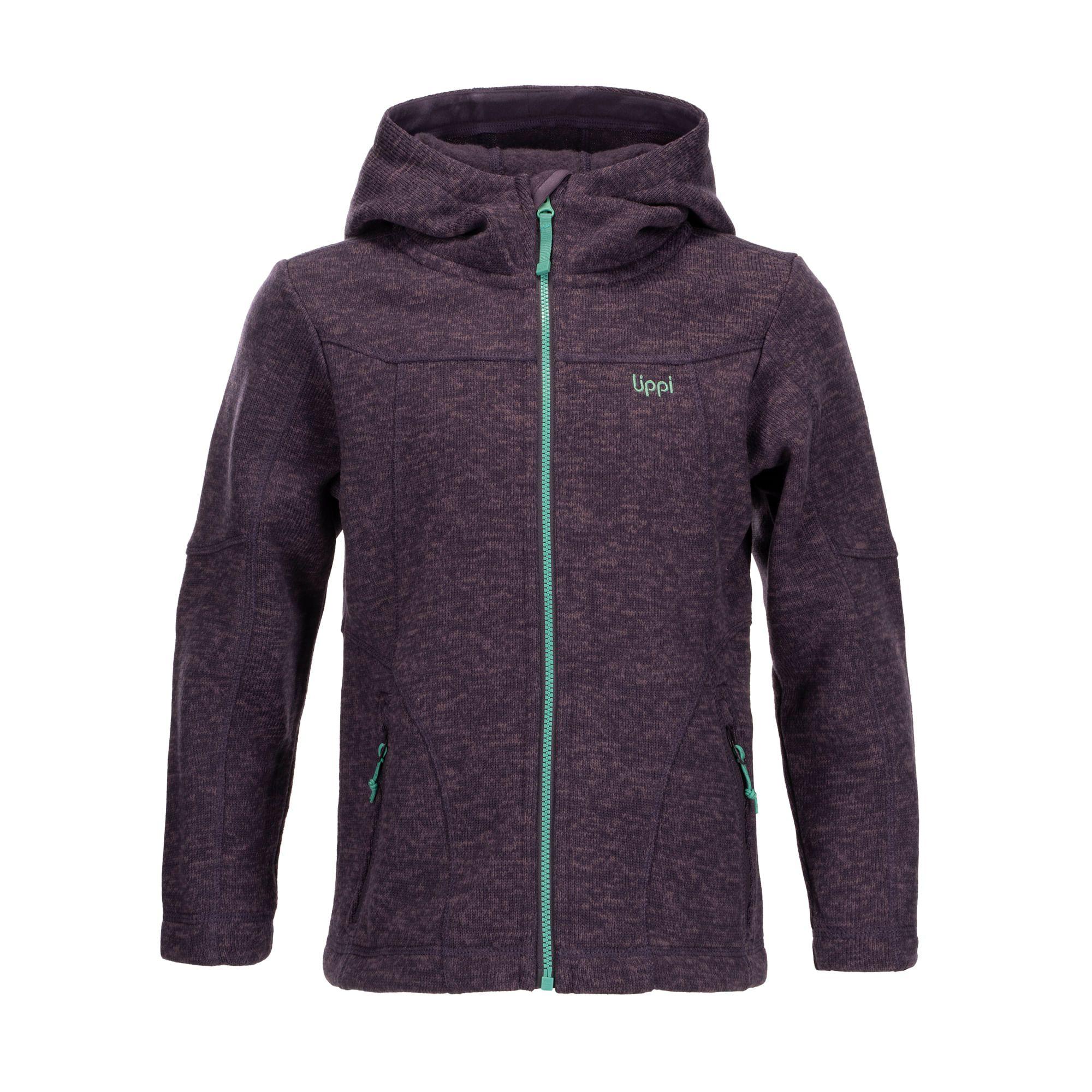 Chaqueta Niña Explorer Therm-Pro Hoody Jacket Melange Morado Lippi-0