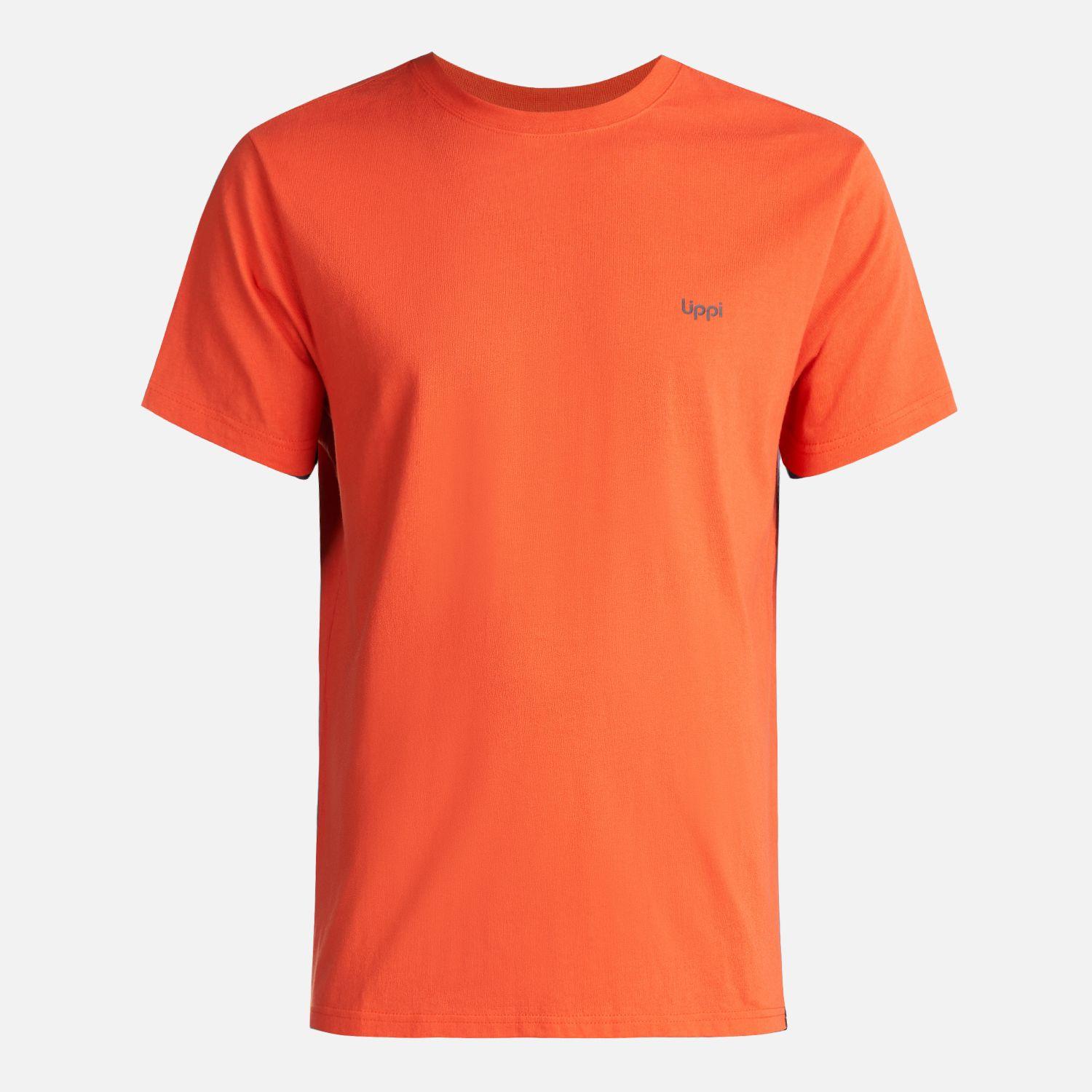 Polera Hombre Portal Forest T-Shirt Naranjo Oscuro Lippi-0