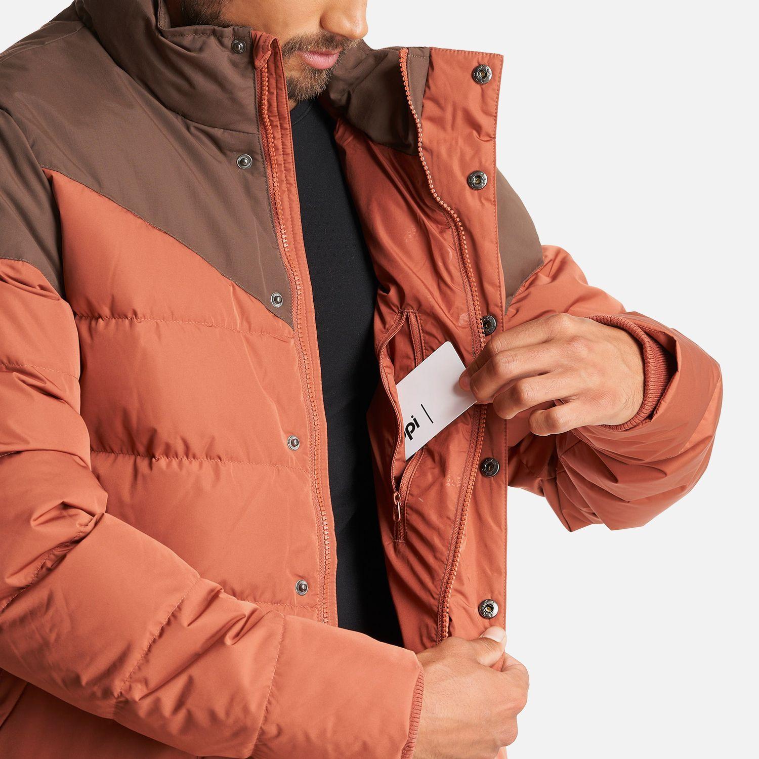 Chaqueta Hombre Kobuk Down Jacket Terracota Lippi I23-5