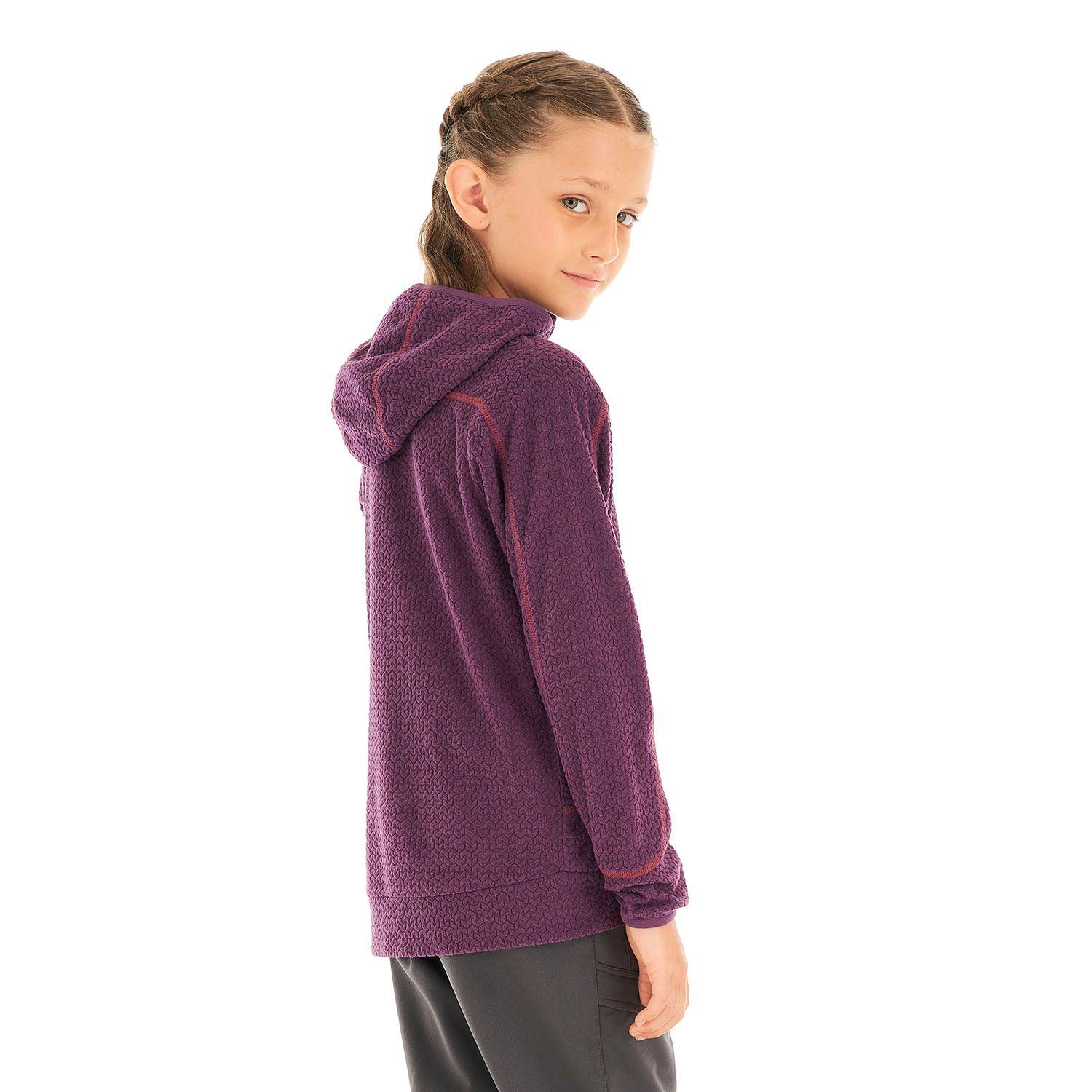 Poleron Niña Saltamontes Nano-F 14 Zip Hoody Purpura Lippi-4