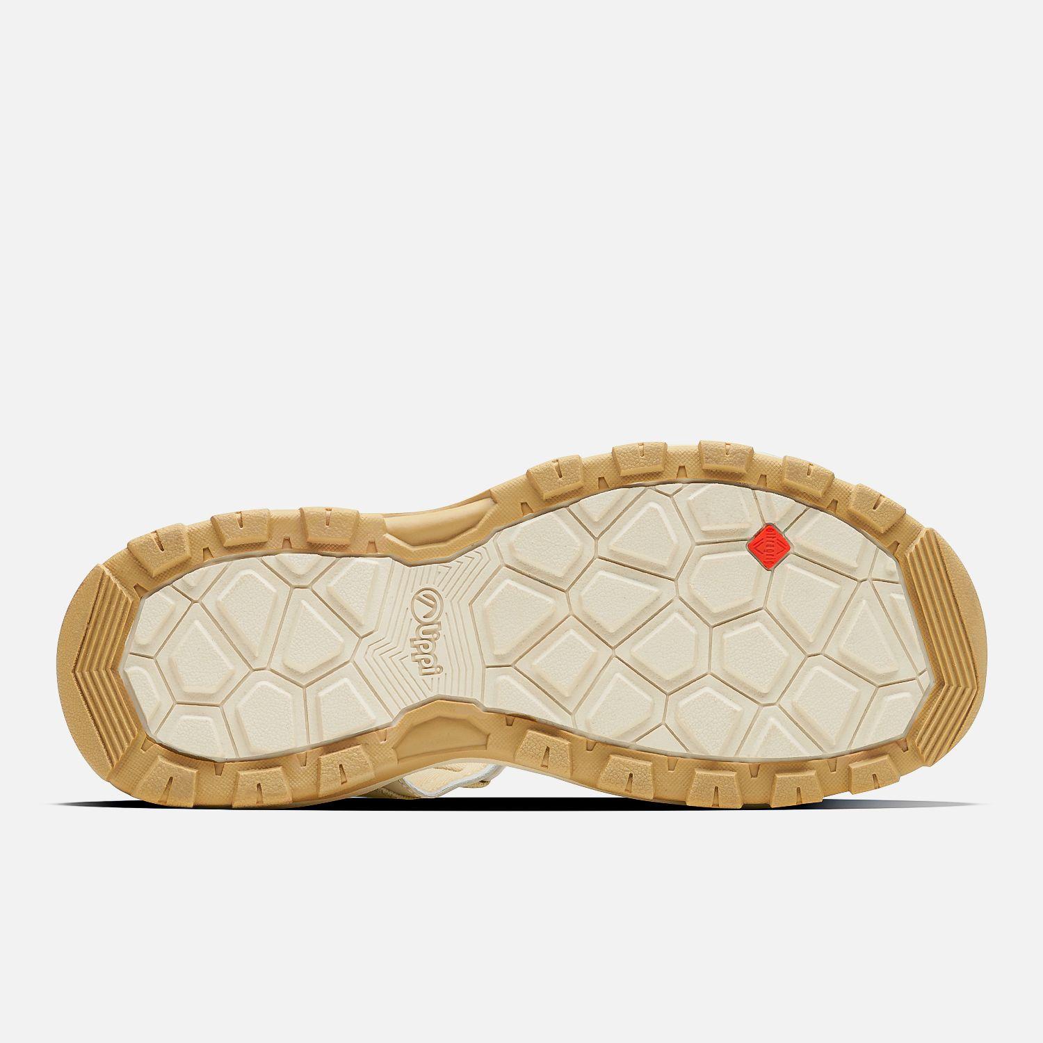 Sandalia Mujer Go Out Amarillo Crema Lippi-2