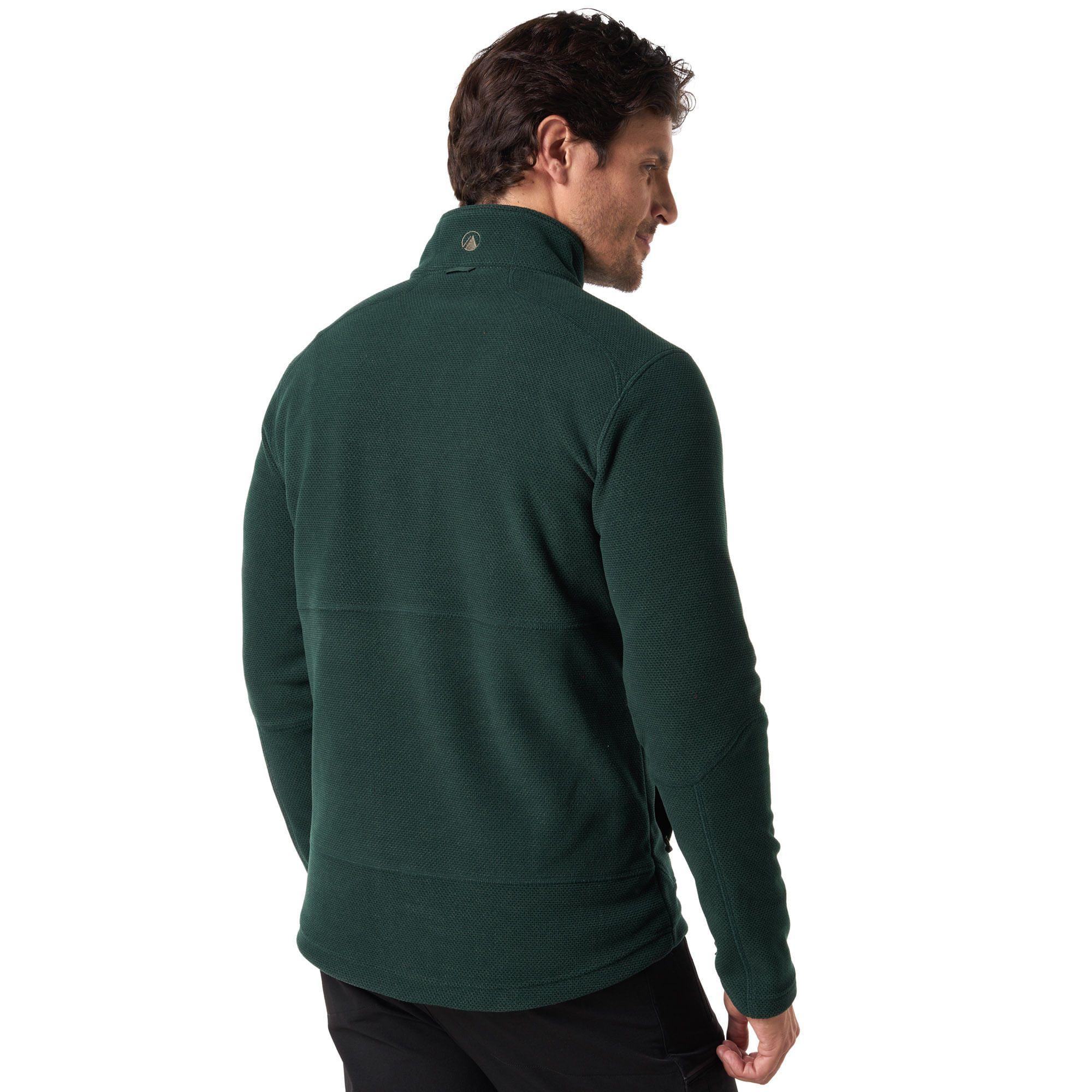 Chaqueta Hombre Tres Cruces Fusion-3 Hoody Jacket Verde Botella / Verde Botella Lippi-5
