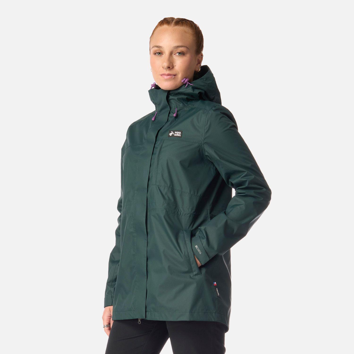 Chaqueta Mujer Kauai Verde Bosque Haka Honu-1