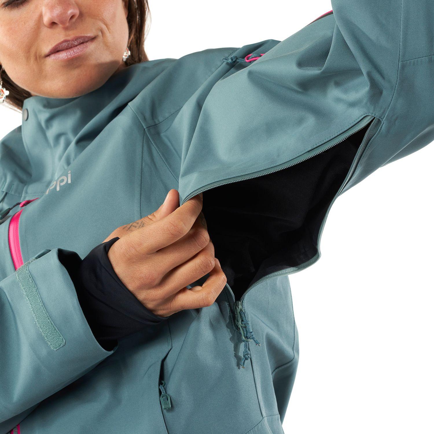 Chaqueta Mujer Snow Raptor B-Dry Hoody Jacket Jade Oscuro Lippi-6