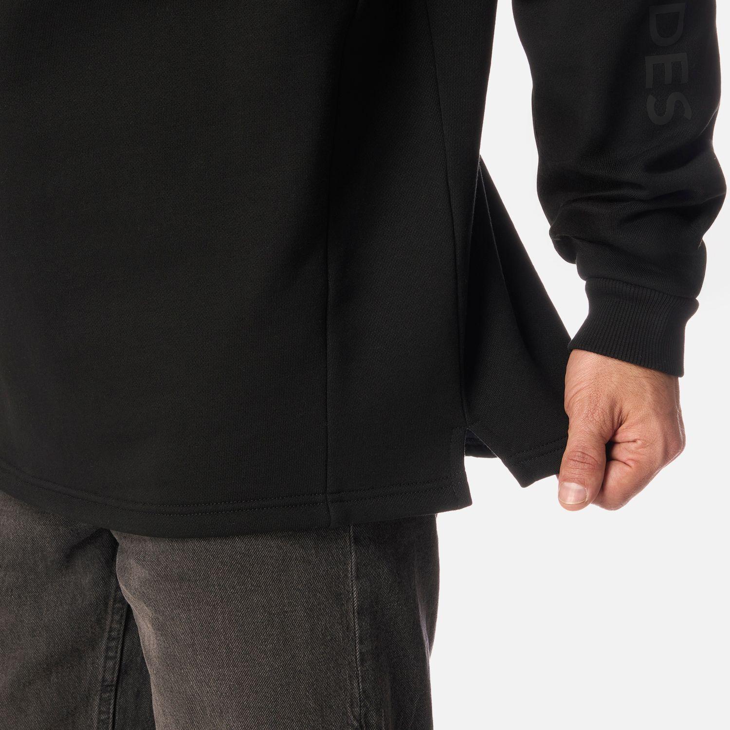 Polerón Hombre Heavy Duty Hoody Sweatshirt Negro Lippi I26-4