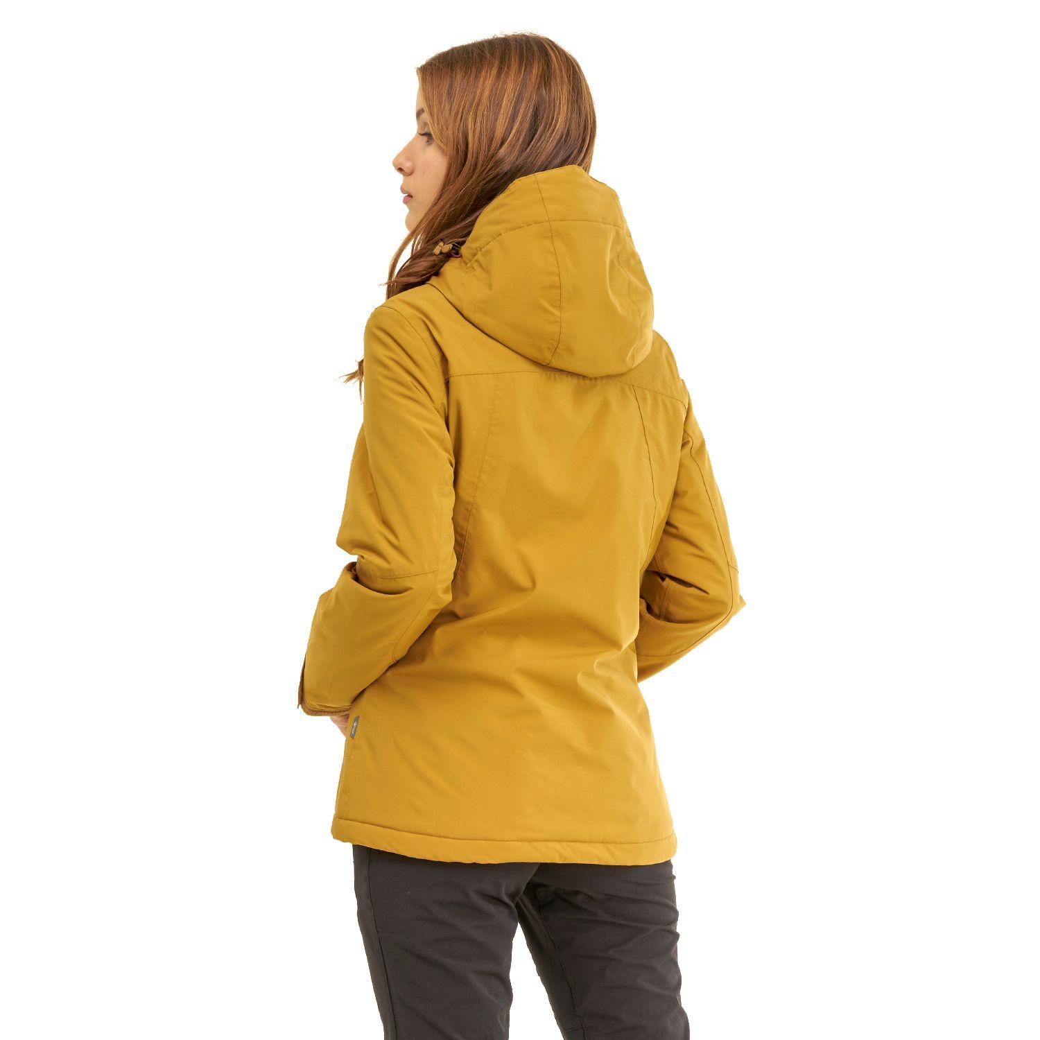 Chaqueta Mujer Shelter B-Dry Hoody Jacket Mostaza Lippi-2