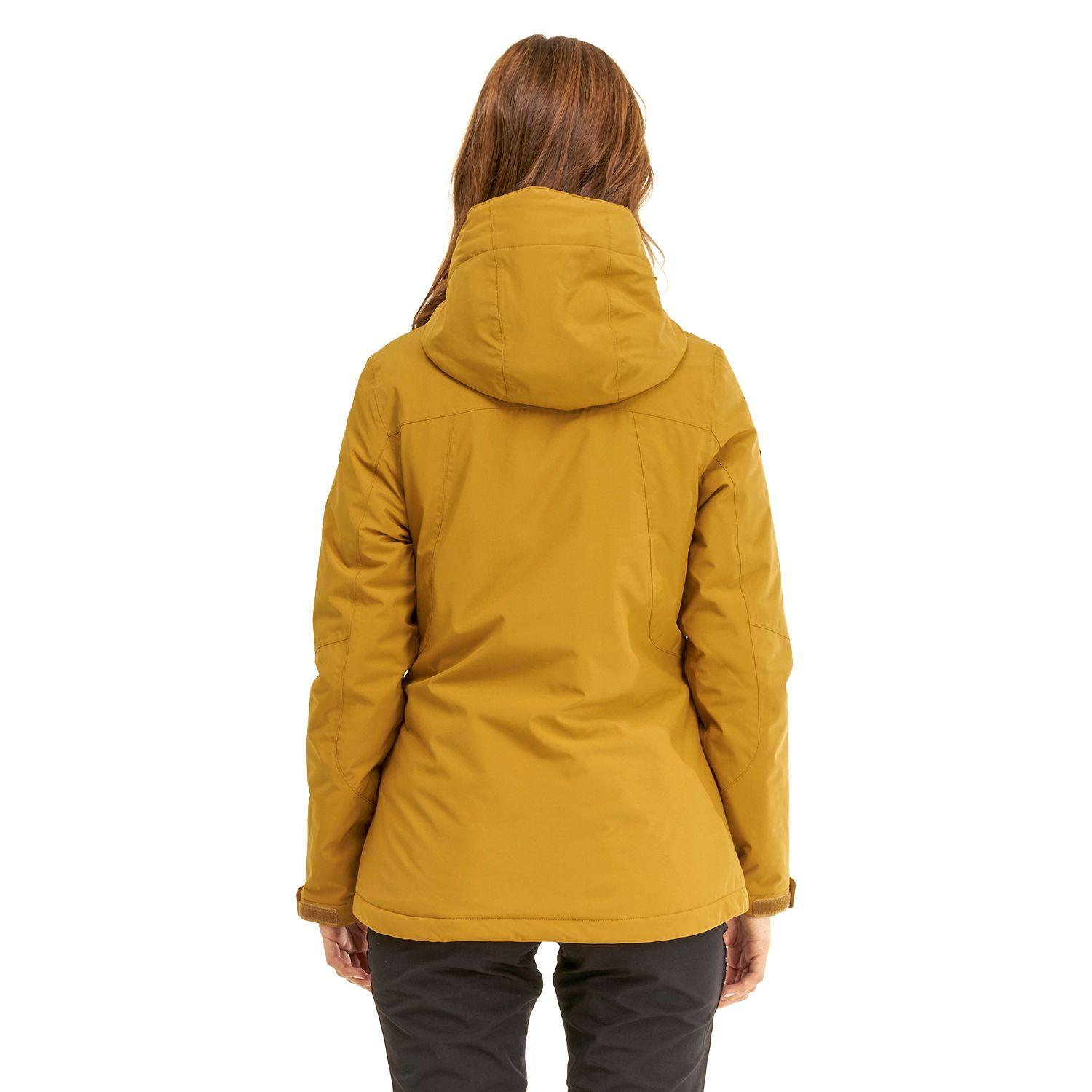 Chaqueta Mujer Shelter B-Dry Hoody Jacket Mostaza Lippi-3