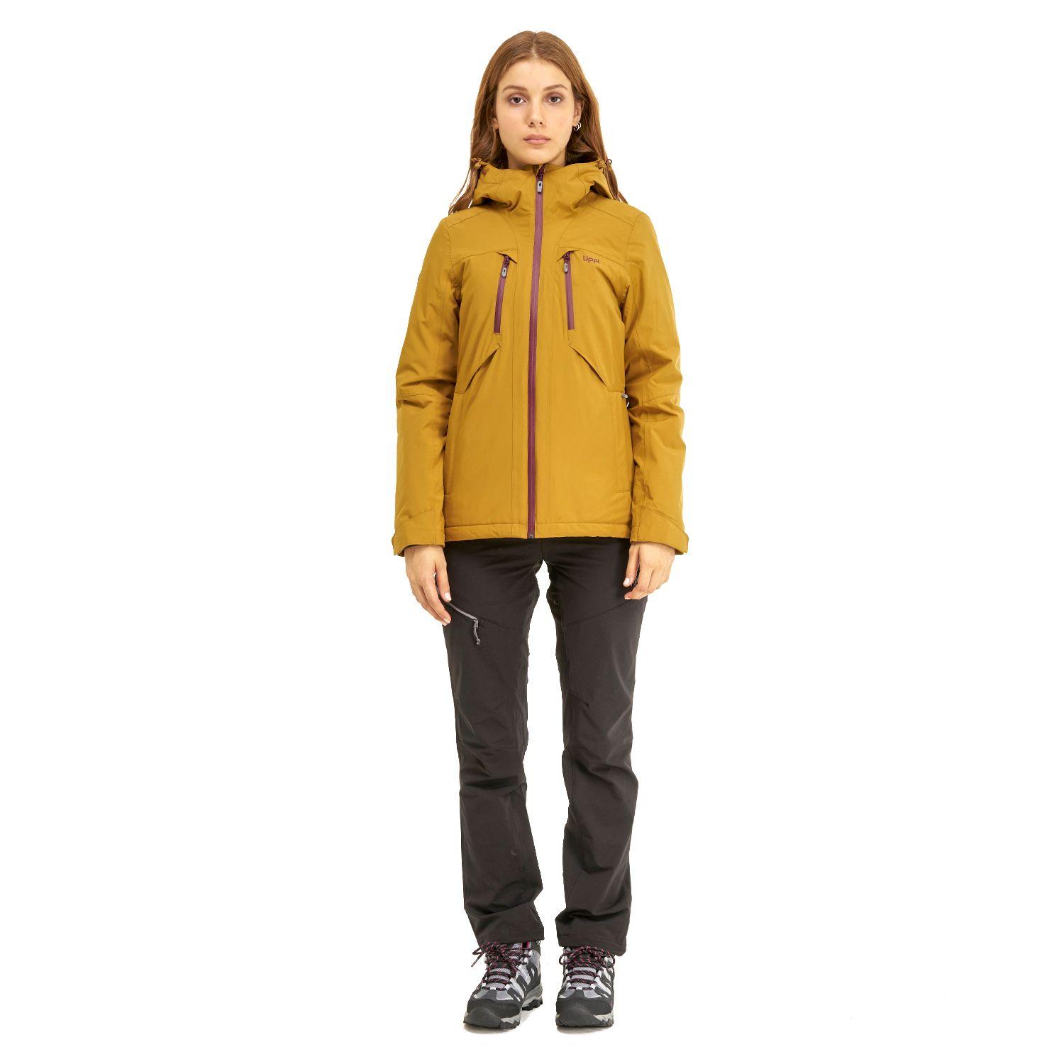 Chaqueta Mujer Shelter B-Dry Hoody Jacket Mostaza Lippi-5