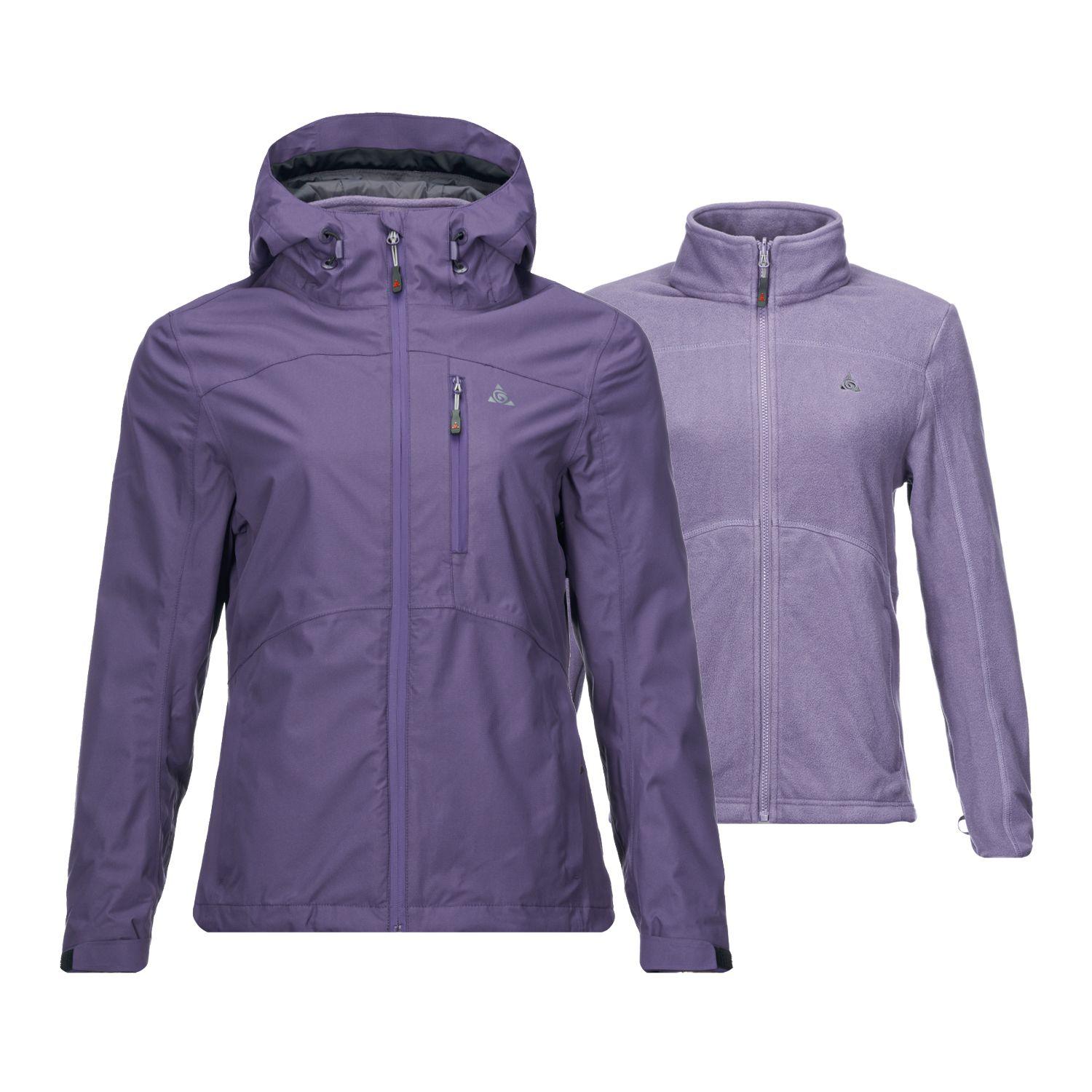 Chaqueta Mujer Delta Purpura Geography-0