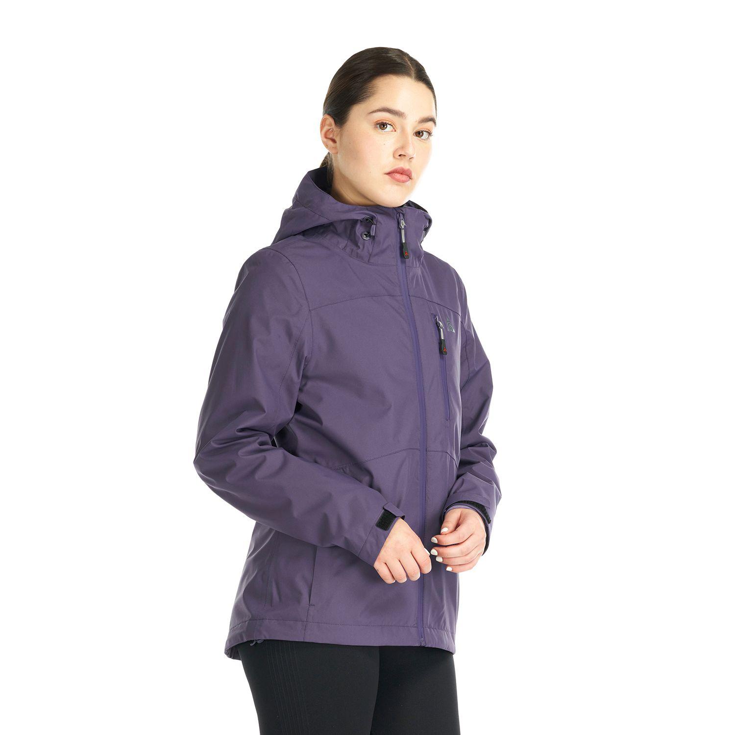 Chaqueta Mujer Delta Purpura Geography-2