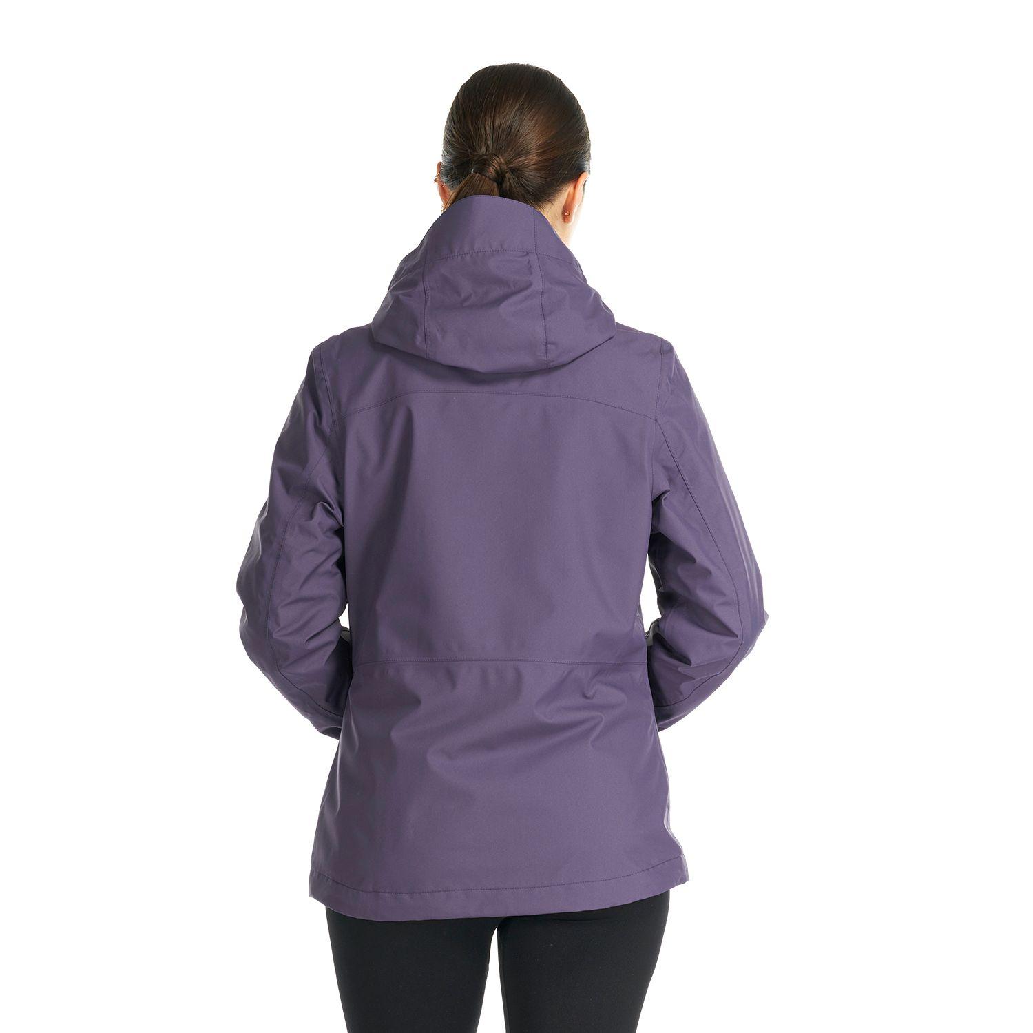 Chaqueta Mujer Delta Purpura Geography-5