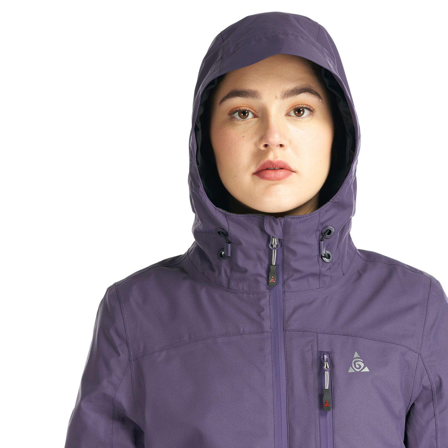 Chaqueta Mujer Delta Purpura Geography-6