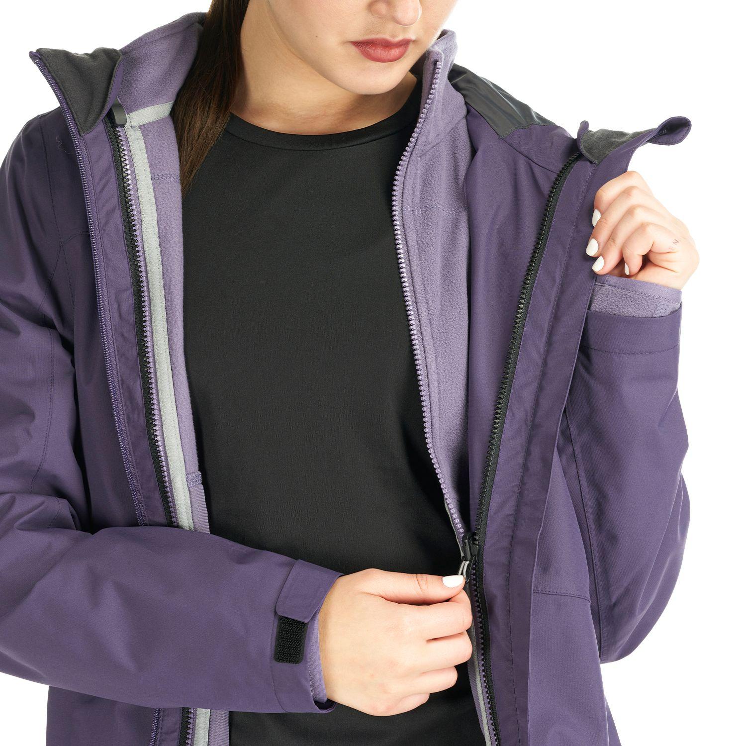 Chaqueta Mujer Delta Purpura Geography-8