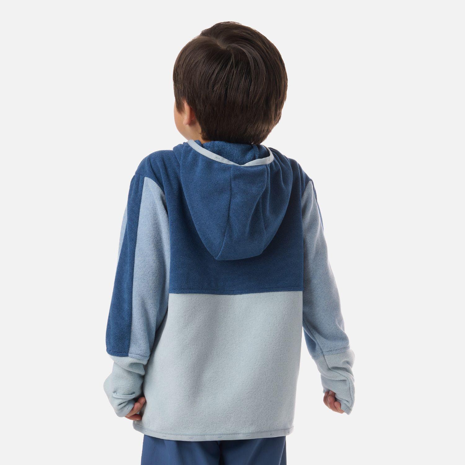 Polar Niño FirePlace Hoody Sweatshirt Azul Piedra Lippi V26-2