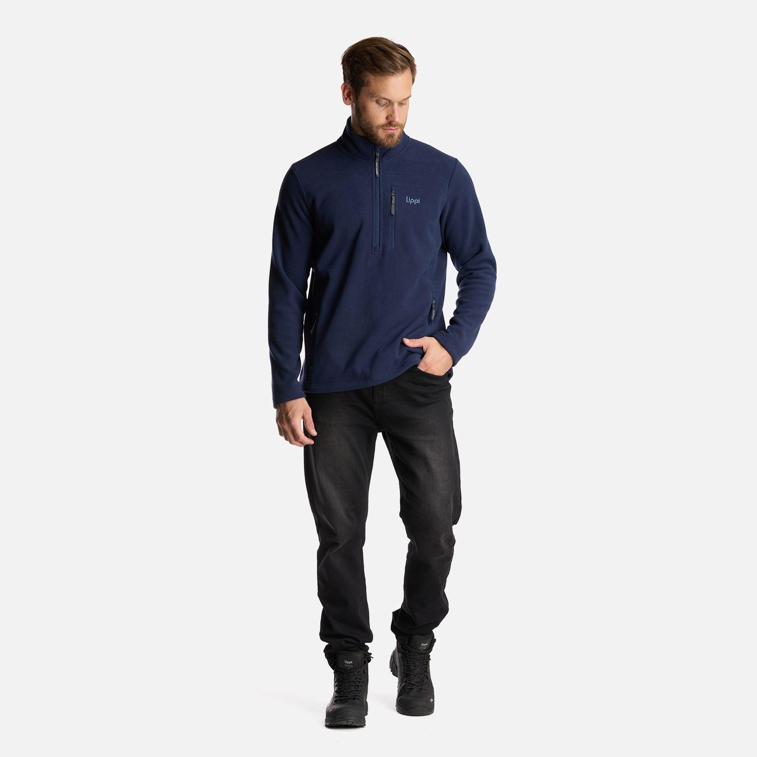 Chaqueta Hombre Paicavi Therm-Pro 14 Zip Jacket Azul Marino Lippi I24-8