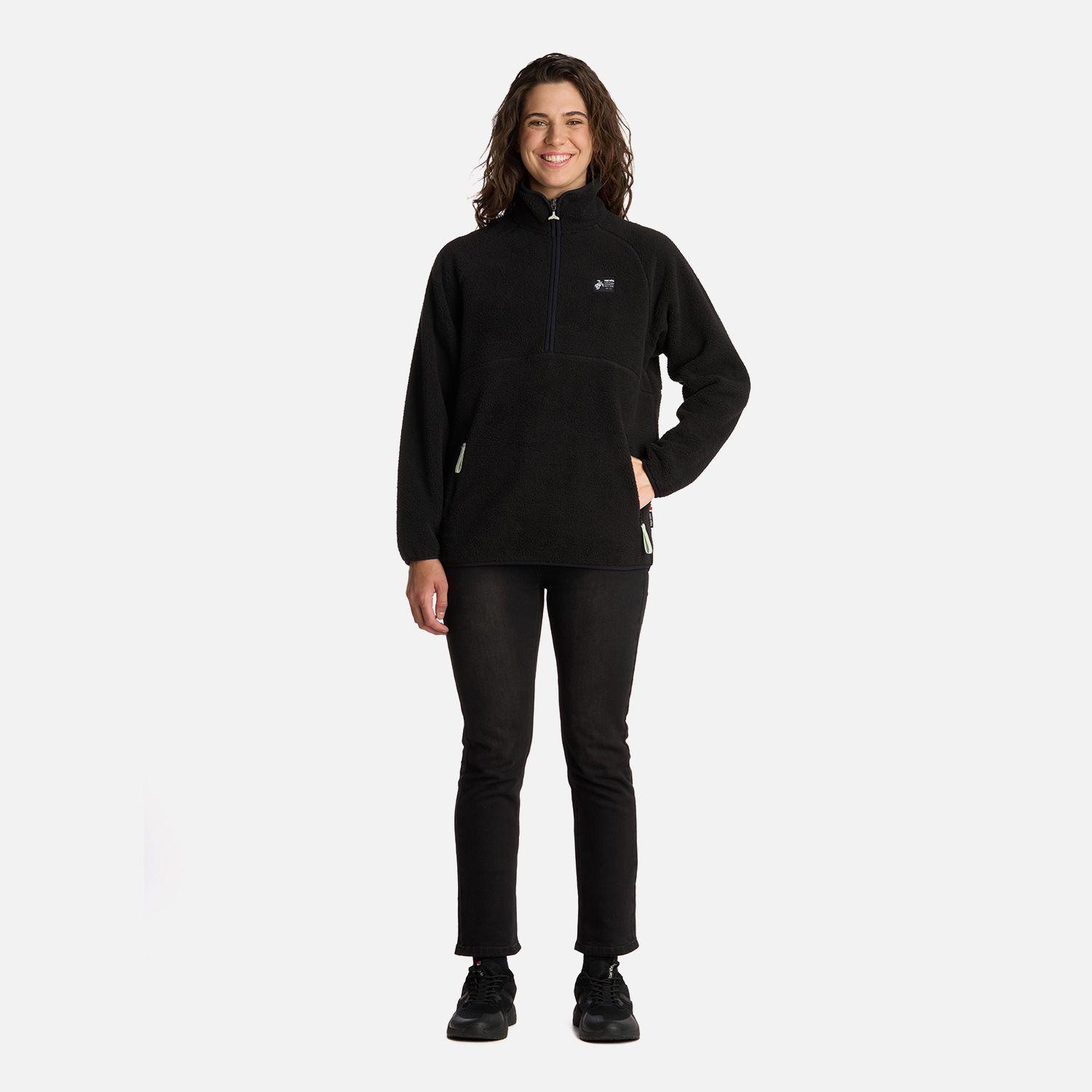 Polerón Mujer Fogon Negro Haka Honu I25-5