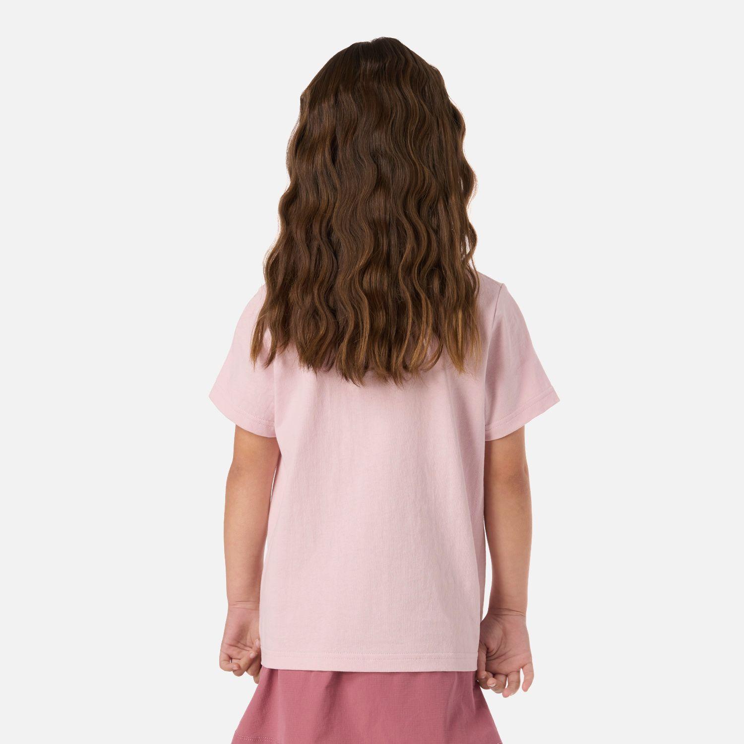 Polera Niña Logo Lippi T-shirt Rosa Claro Lippi V26-2