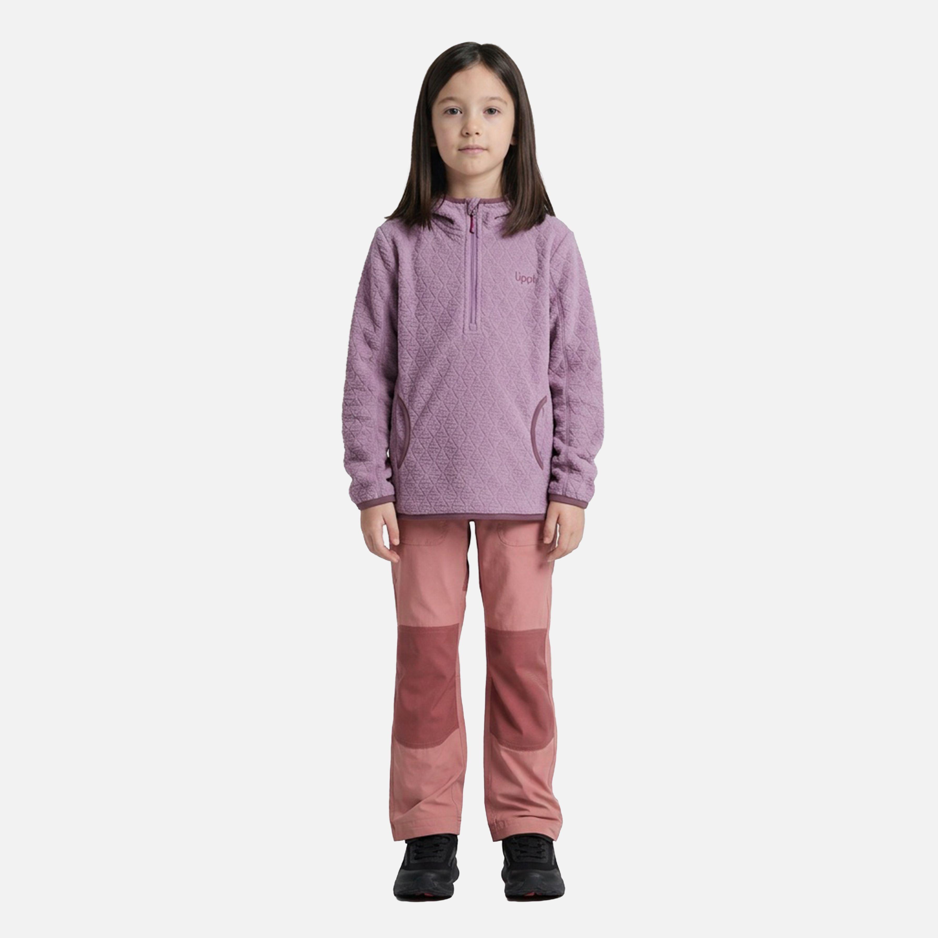 Polerón Niña Saltamontes Nano-F 1/4 Zip Hoody Purpura Claro Lippi V27-2