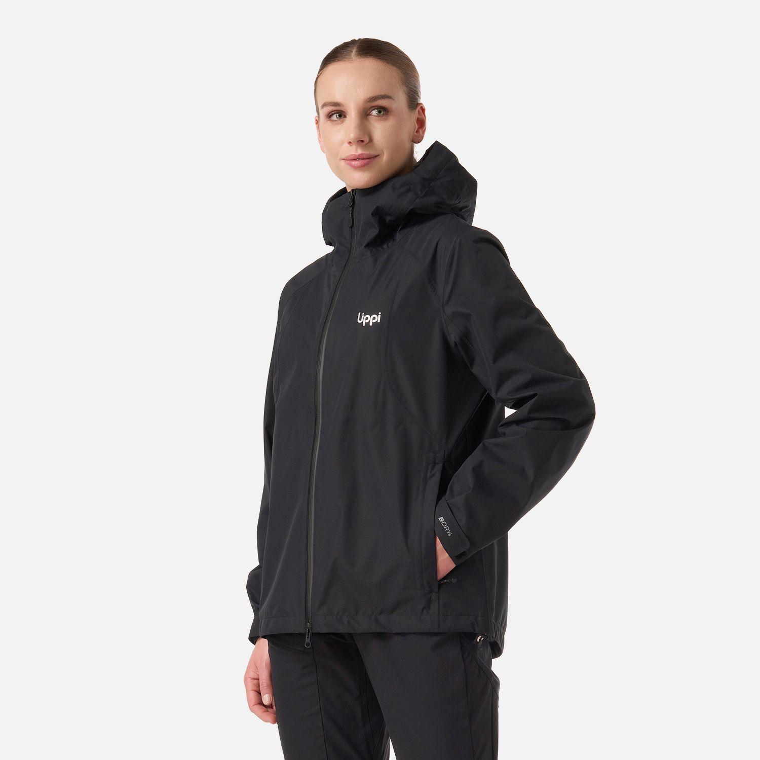 Chaqueta Mujer Shield B-Dry Hoody Jacket Negro Lippi V26-1
