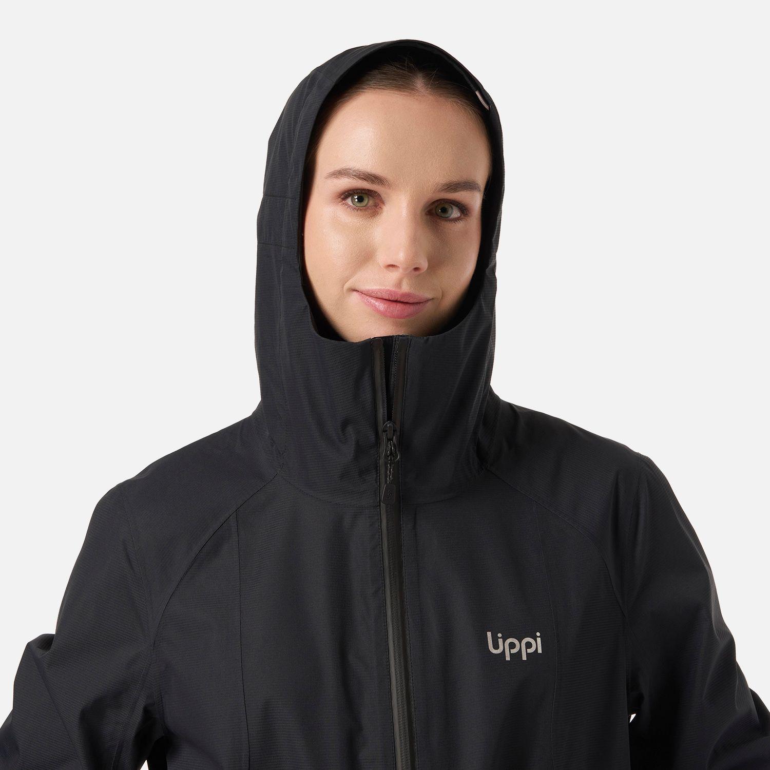 Chaqueta Mujer Shield B-Dry Hoody Jacket Negro Lippi V26-3