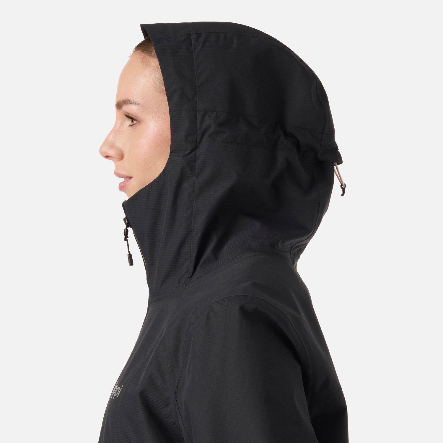 Chaqueta Mujer Shield B-Dry Hoody Jacket Negro Lippi V26-4