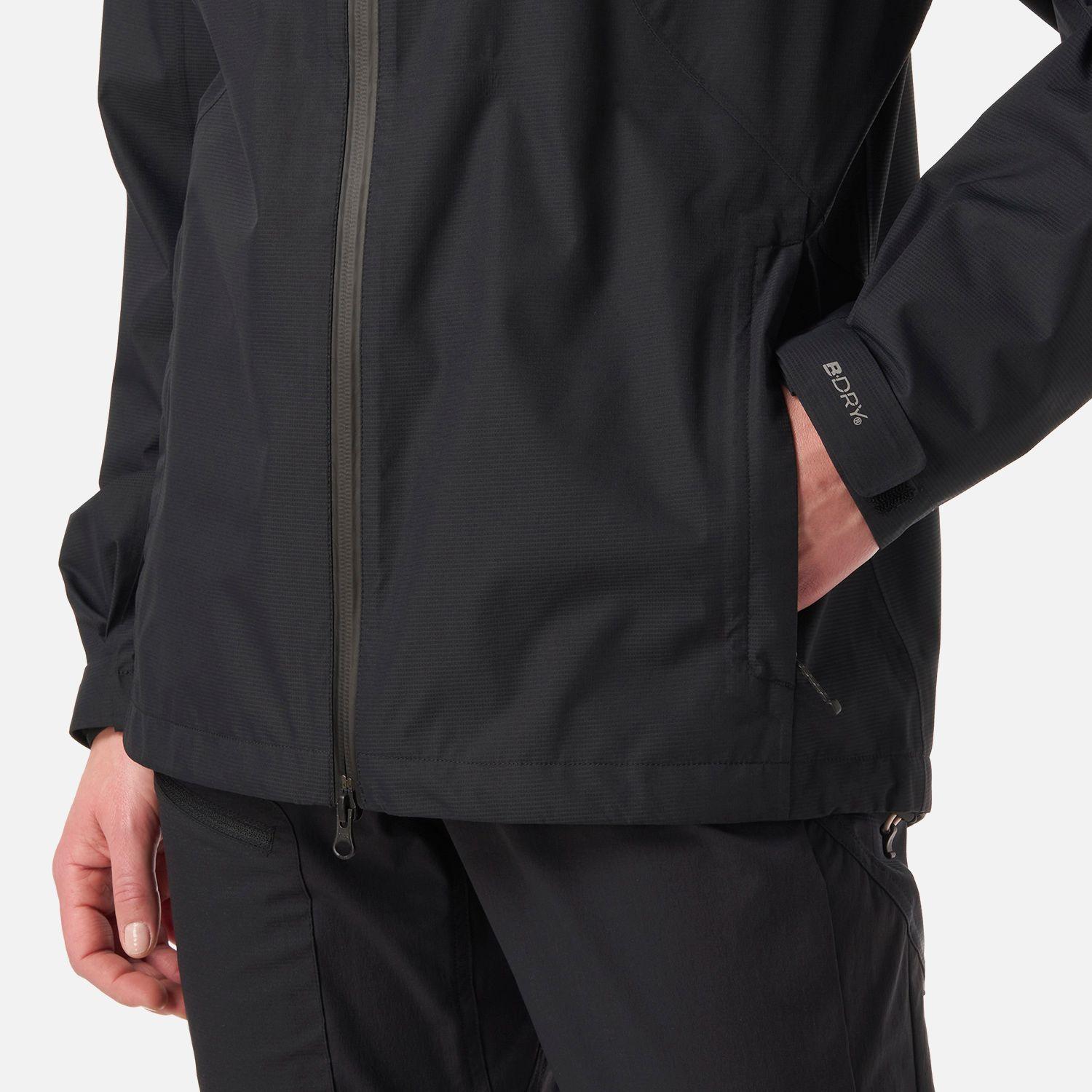 Chaqueta Mujer Shield B-Dry Hoody Jacket Negro Lippi V26-5
