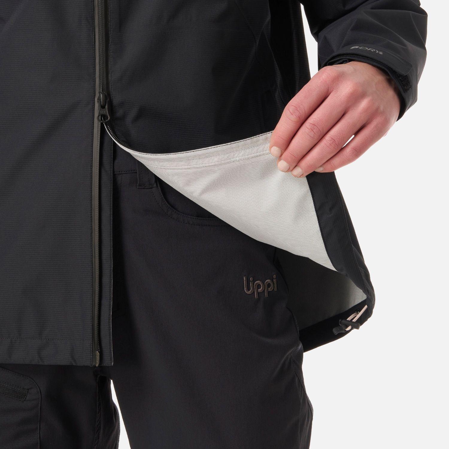 Chaqueta Mujer Shield B-Dry Hoody Jacket Negro Lippi V26-7