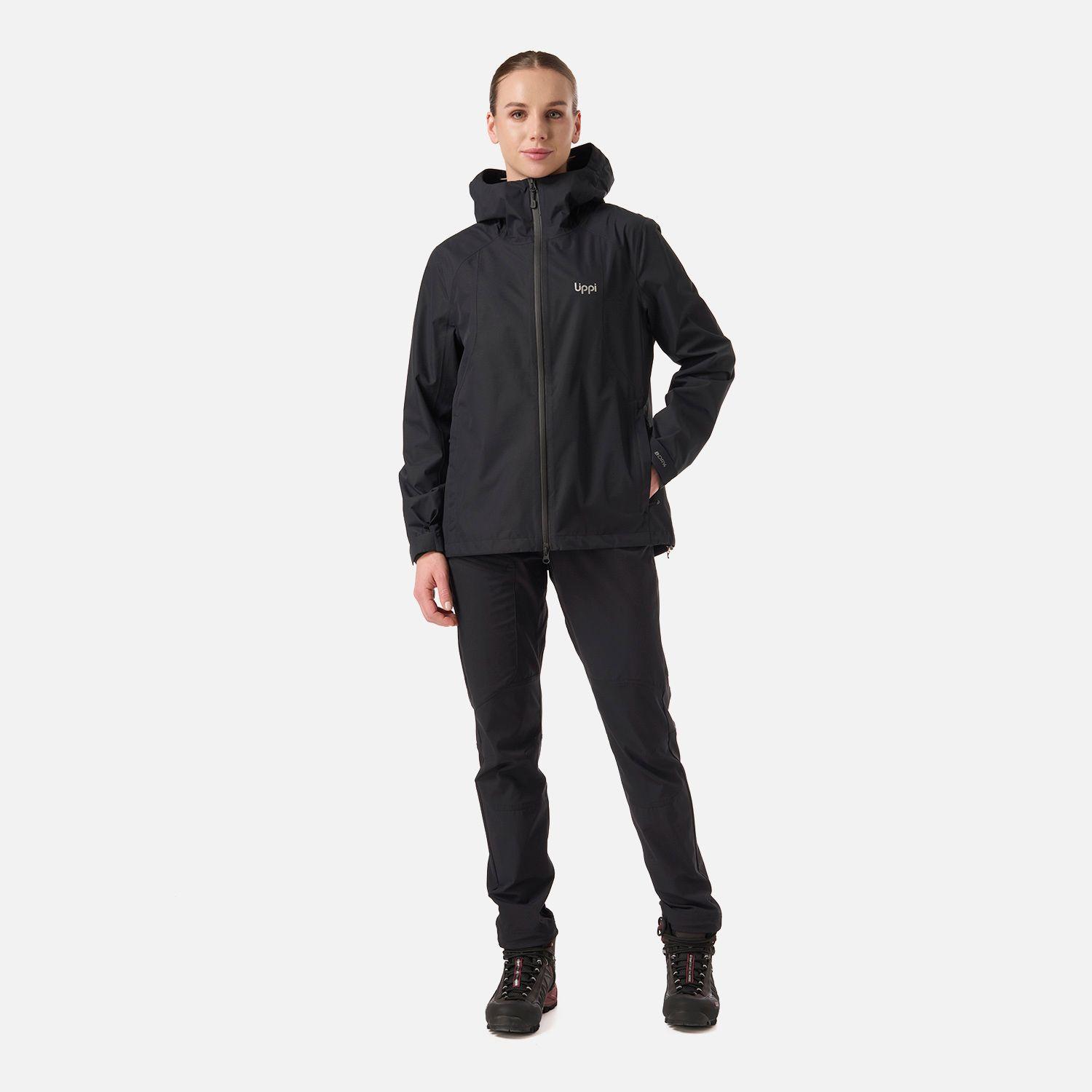 Chaqueta Mujer Shield B-Dry Hoody Jacket Negro Lippi V26-8