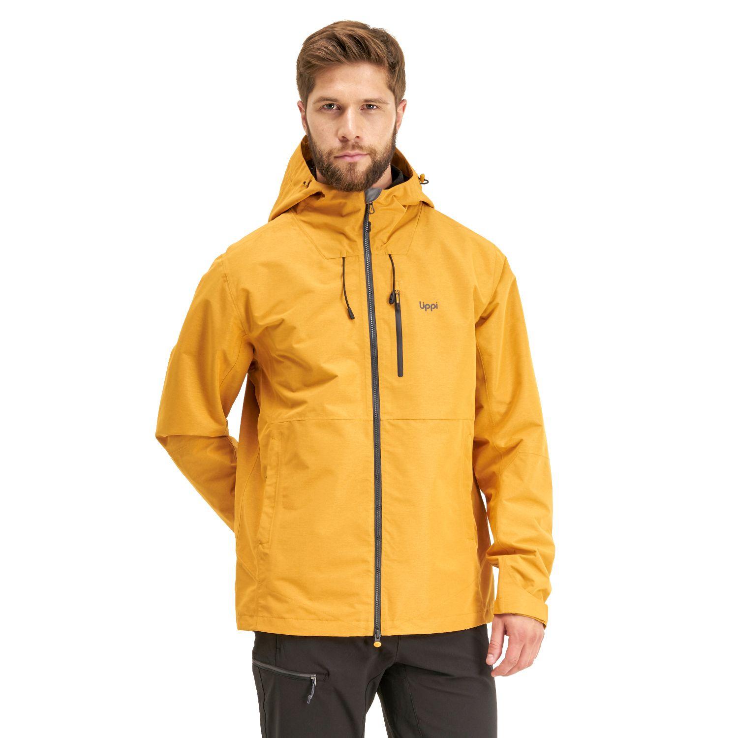 Chaqueta Hombre Summit B-Dry Hoody Jacket Amarillo Lippi-1