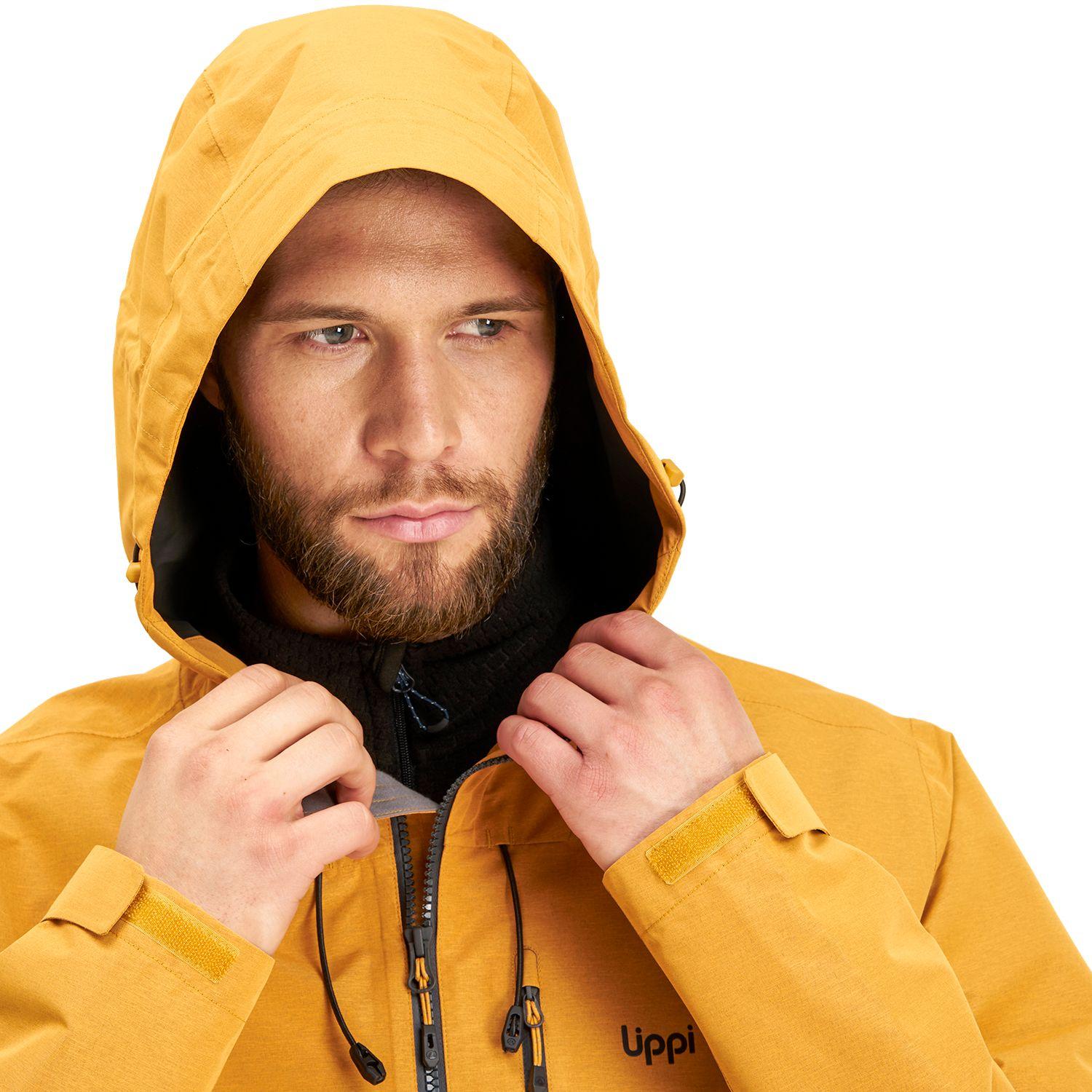 Chaqueta Hombre Summit B-Dry Hoody Jacket Amarillo Lippi-6