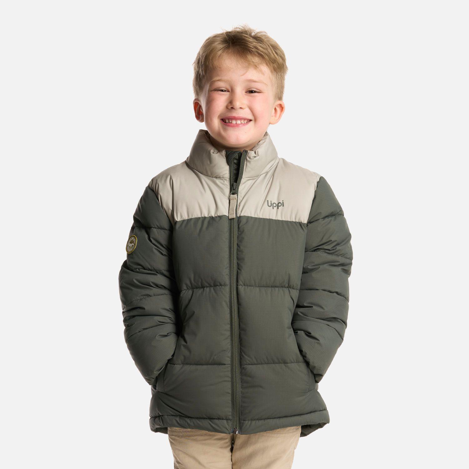 Chaqueta Niño Little Urban Steam-Pro Jacket Verde Militar Lippi-1
