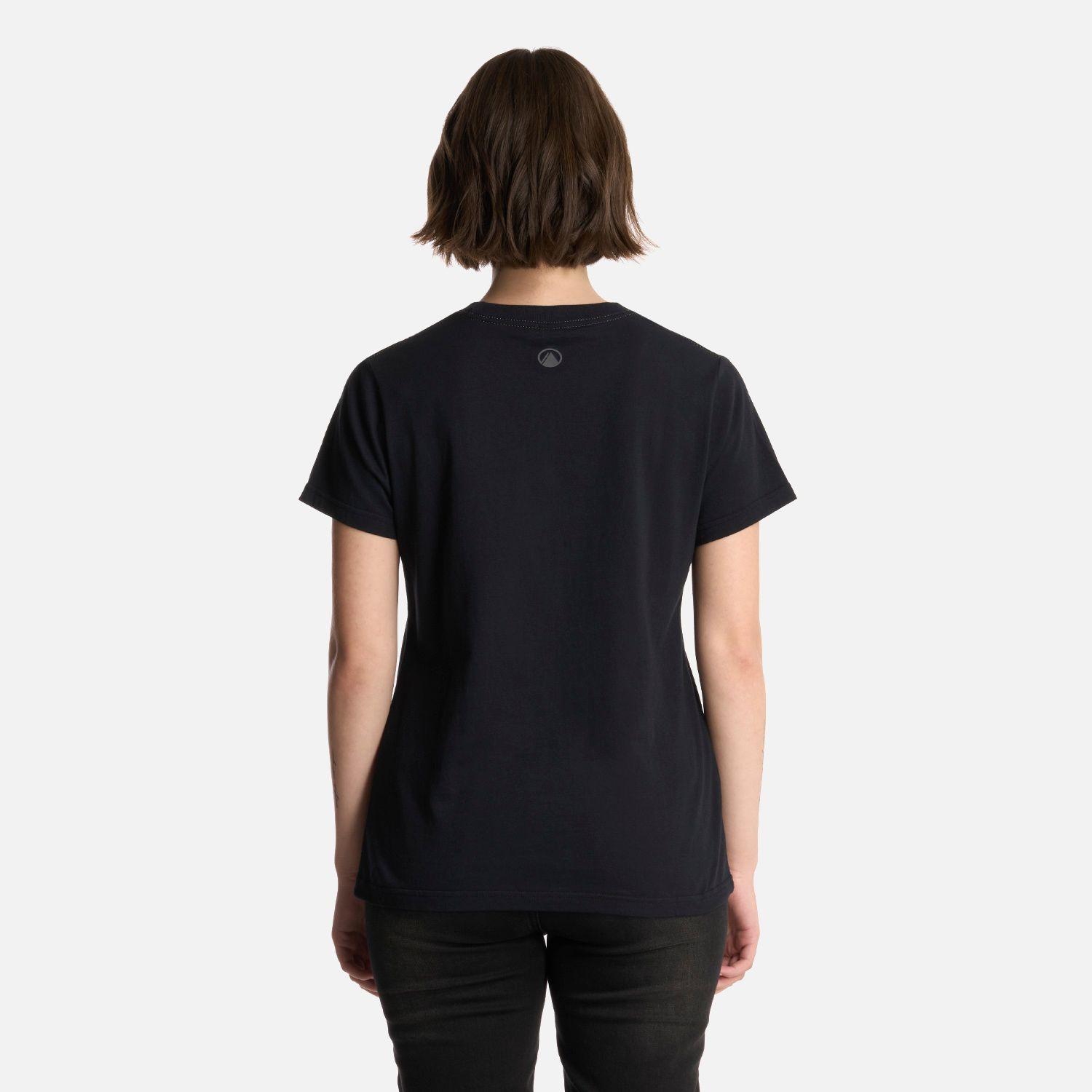 Polera Mujer Ulmo Mid Point T-Shirt Negro Lippi-2