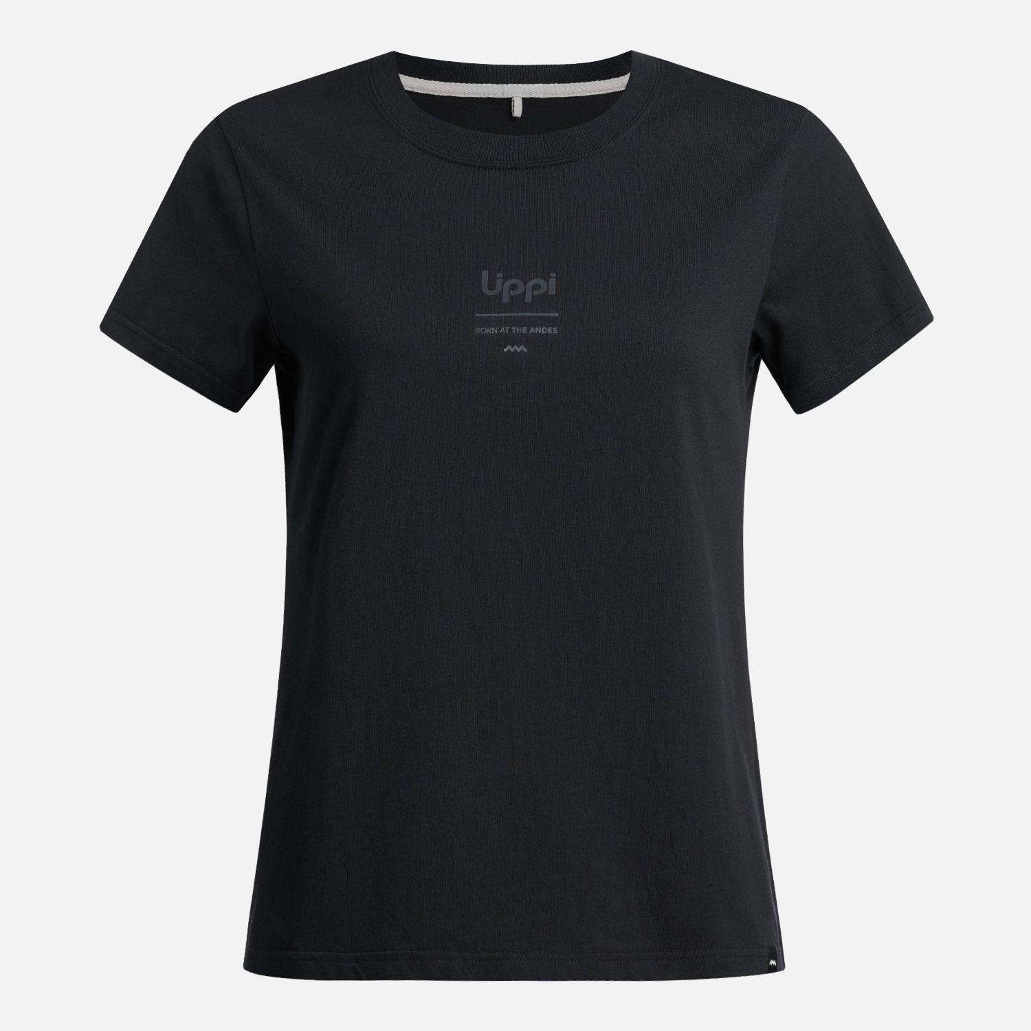 Polera Mujer Ulmo Mid Point T-Shirt Negro Lippi-5