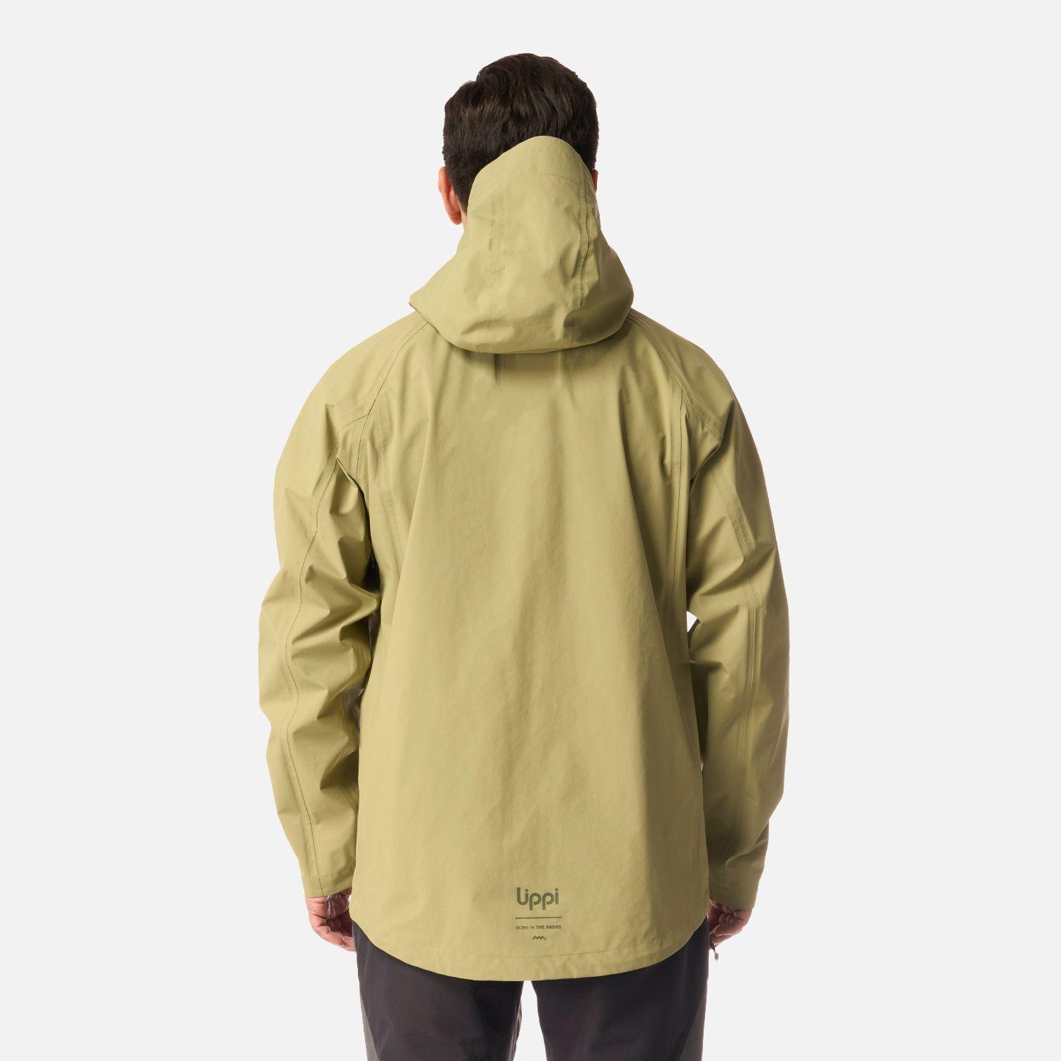 Chaqueta Hombre Alpine B-Dry Hoody Jacket Verde Lippi I26-2