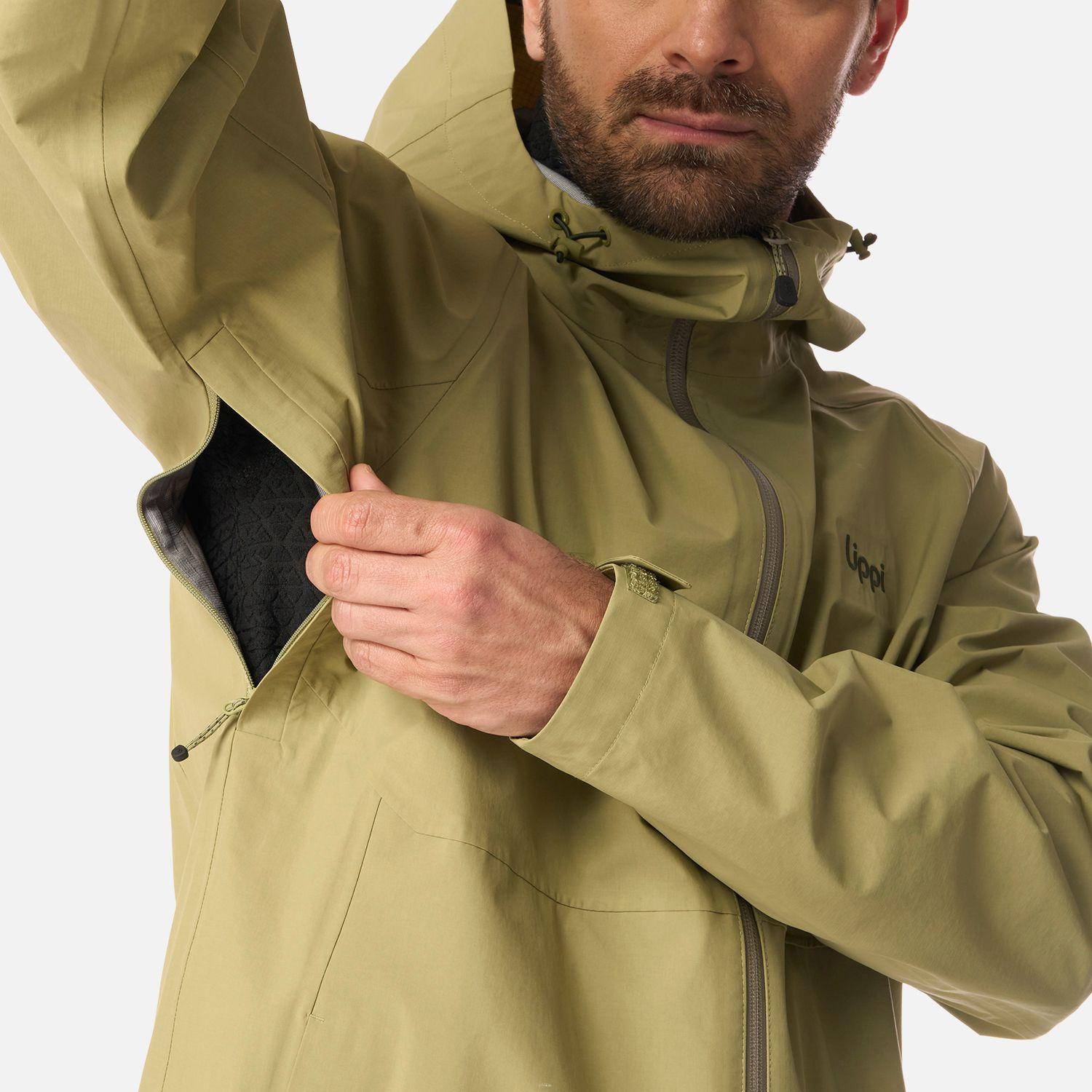 Chaqueta Hombre Alpine B-Dry Hoody Jacket Verde Lippi I26-4
