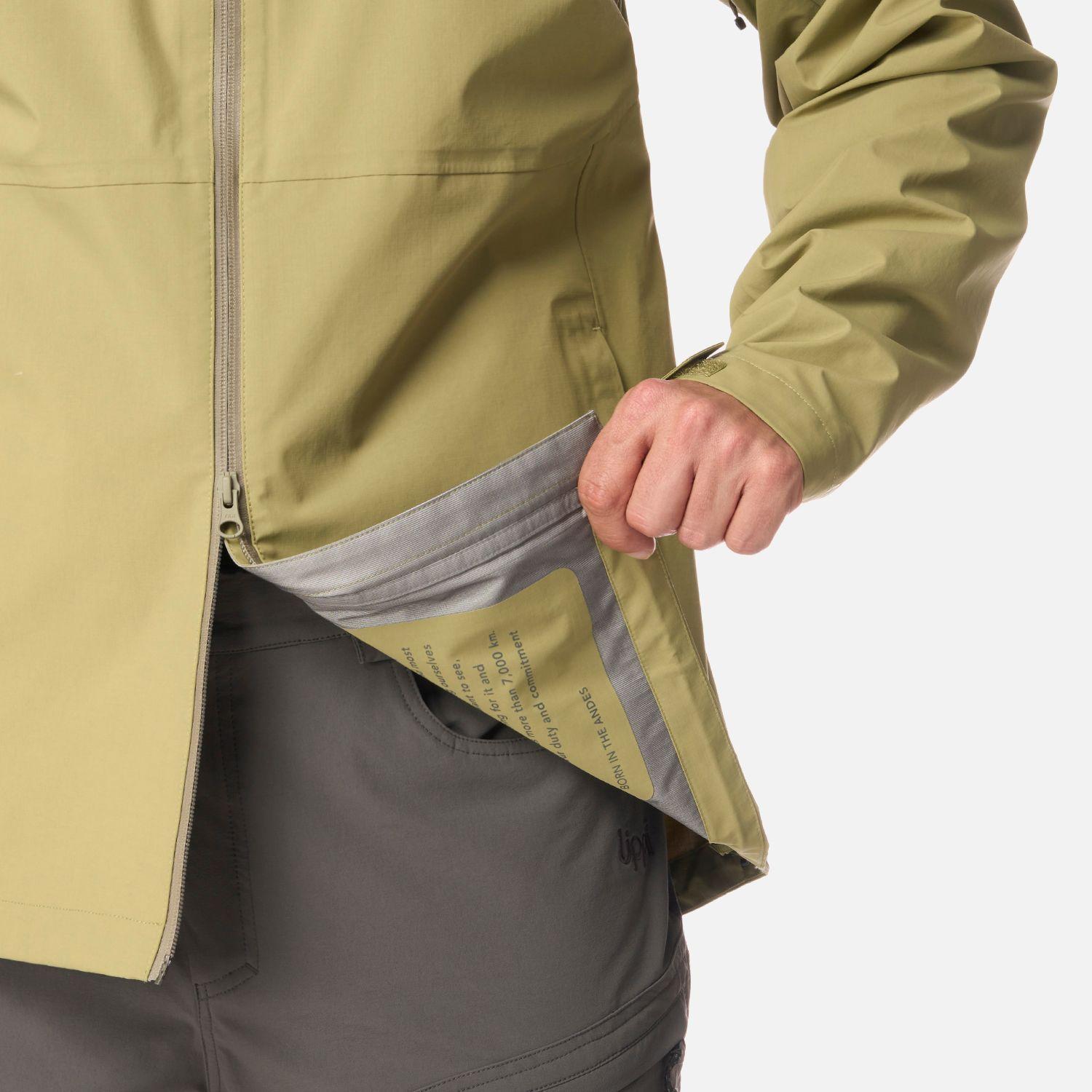 Chaqueta Hombre Alpine B-Dry Hoody Jacket Verde Lippi I26-8