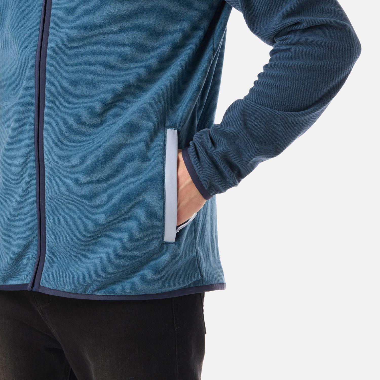 Polar Hombre Fireplace Full Zip Hoody Sweatshirt Azul Oscuro Lippi V26-4