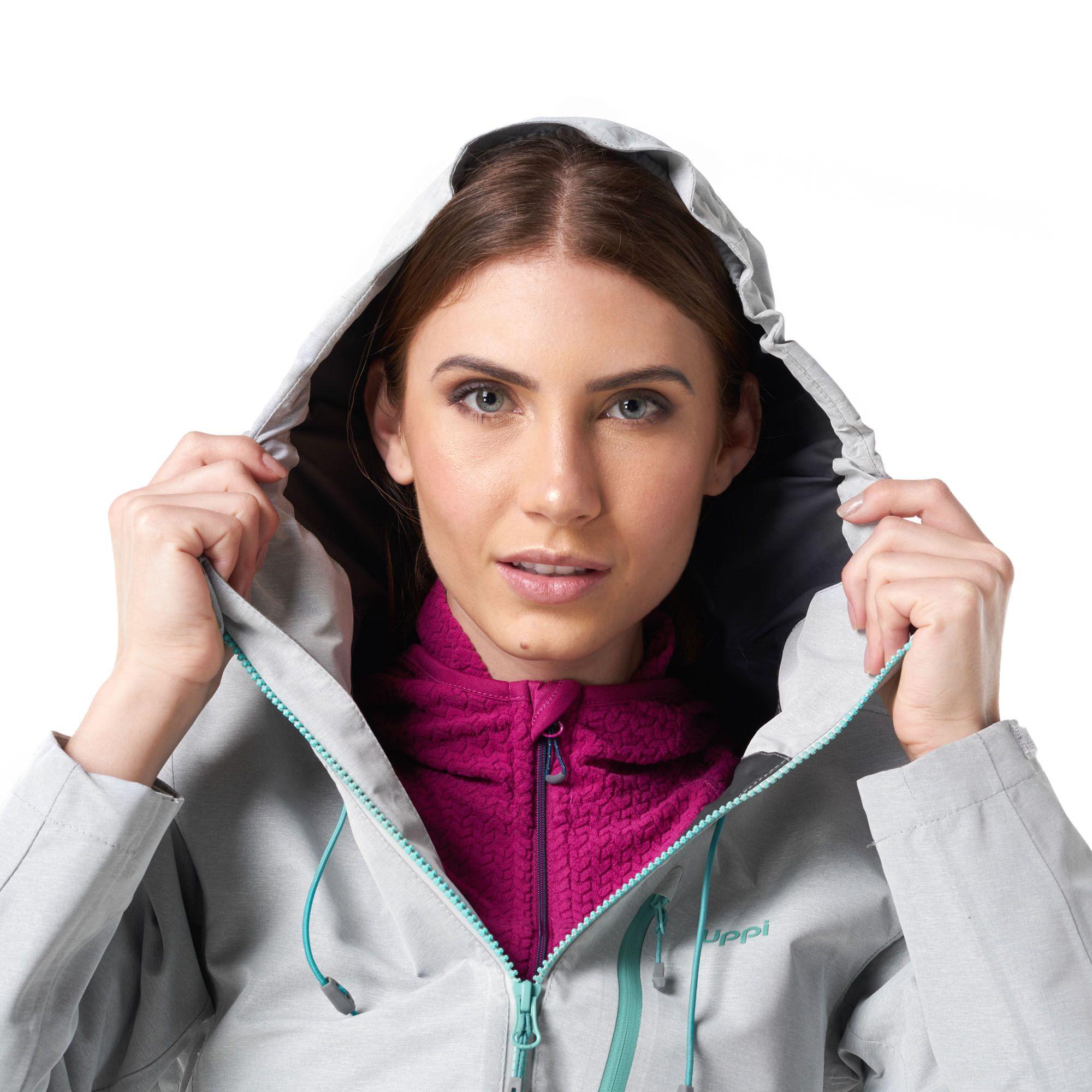 Chaqueta Mujer Summit B-Dry Hoody Jacket Indigo / Azul Oscuro Lippi-6