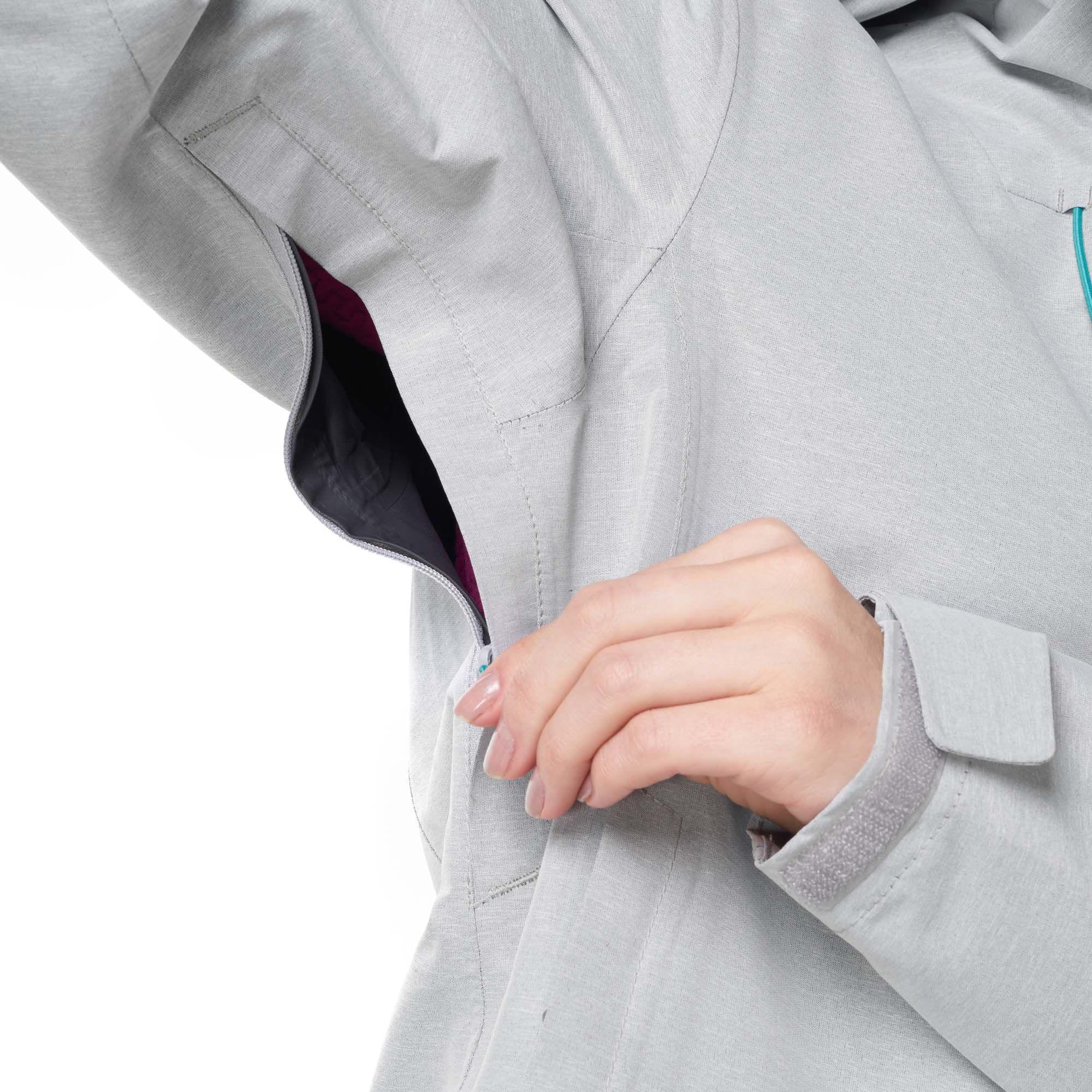 Chaqueta Mujer Summit B-Dry Hoody Jacket Indigo / Azul Oscuro Lippi-9