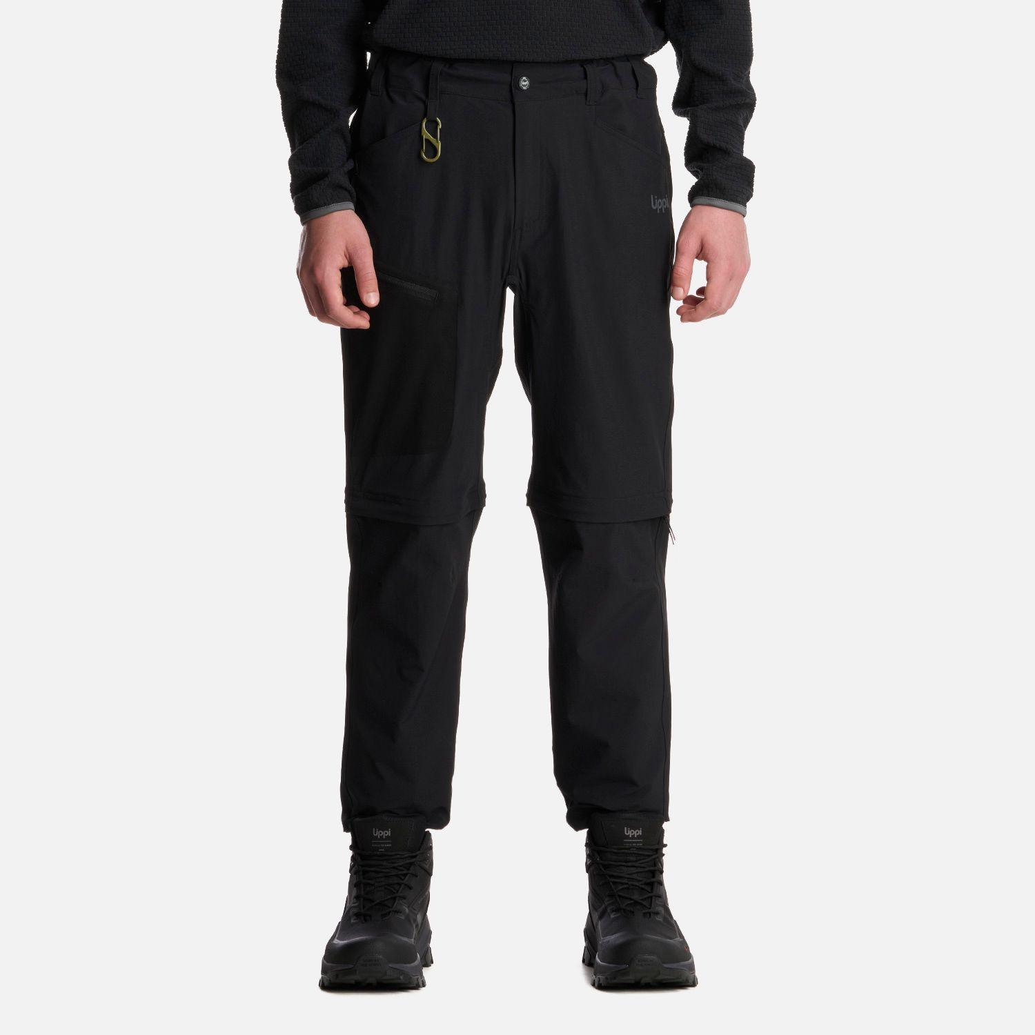 Pantalón Teen Boy Lennox Q-dry Mix-2 Pants Negro Lippi I25-0