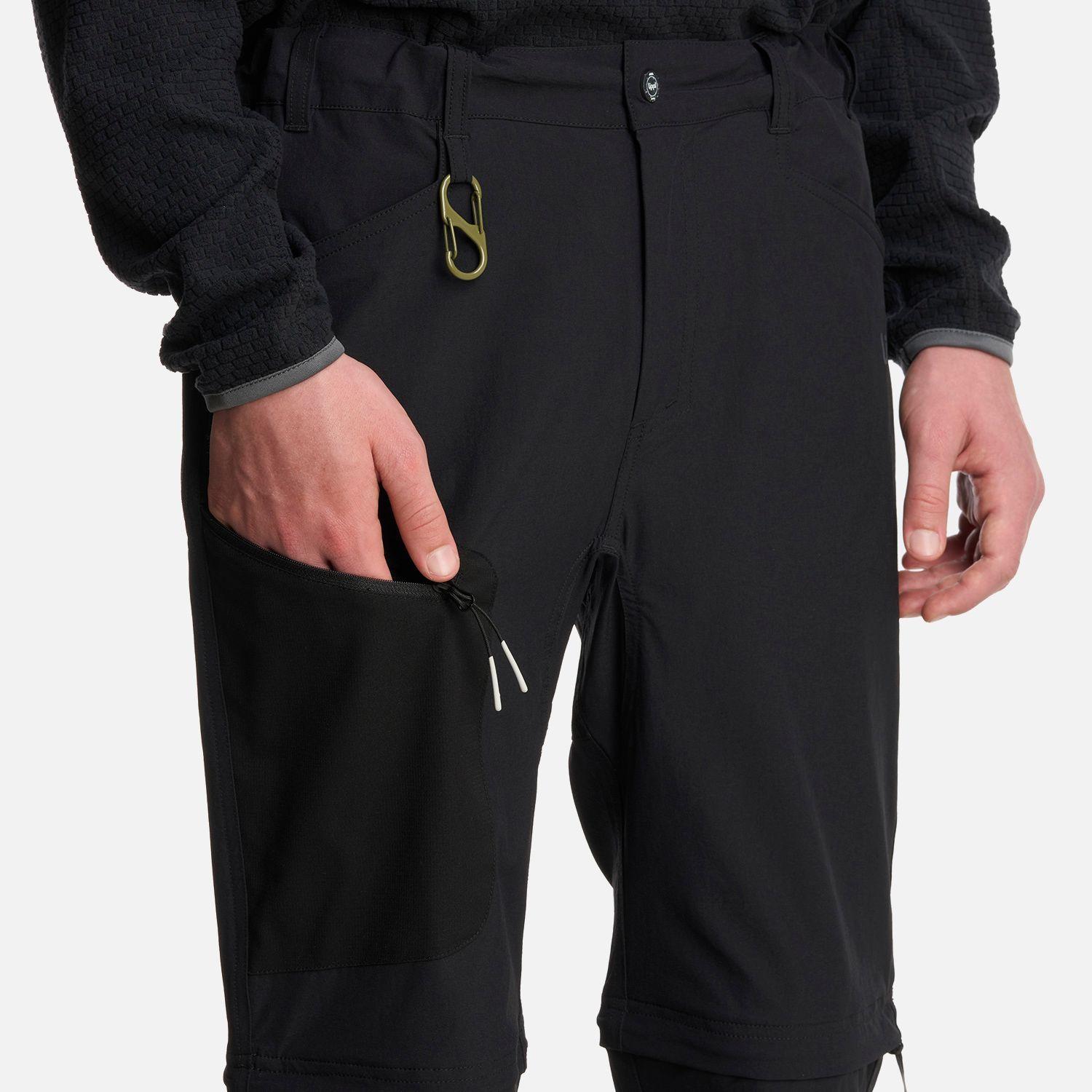 Pantalón Teen Boy Lennox Q-dry Mix-2 Pants Negro Lippi I25-4