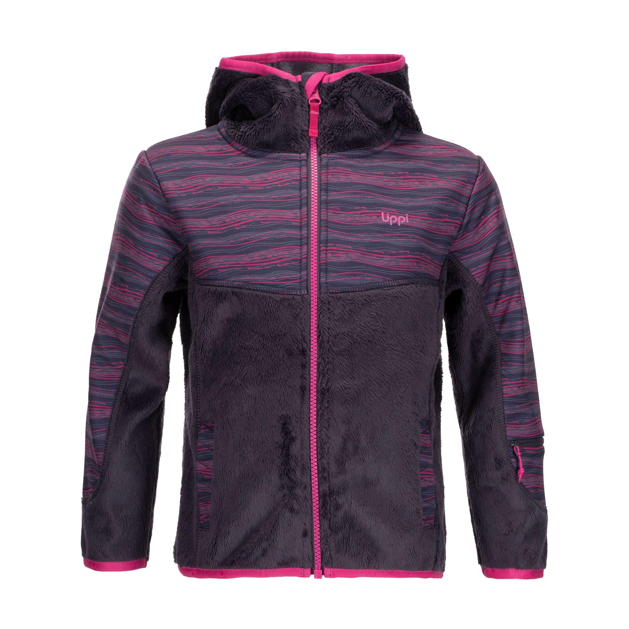 Poleron Niña Grillo Therm-Pro Hoody Jacket Azul Lippi-0