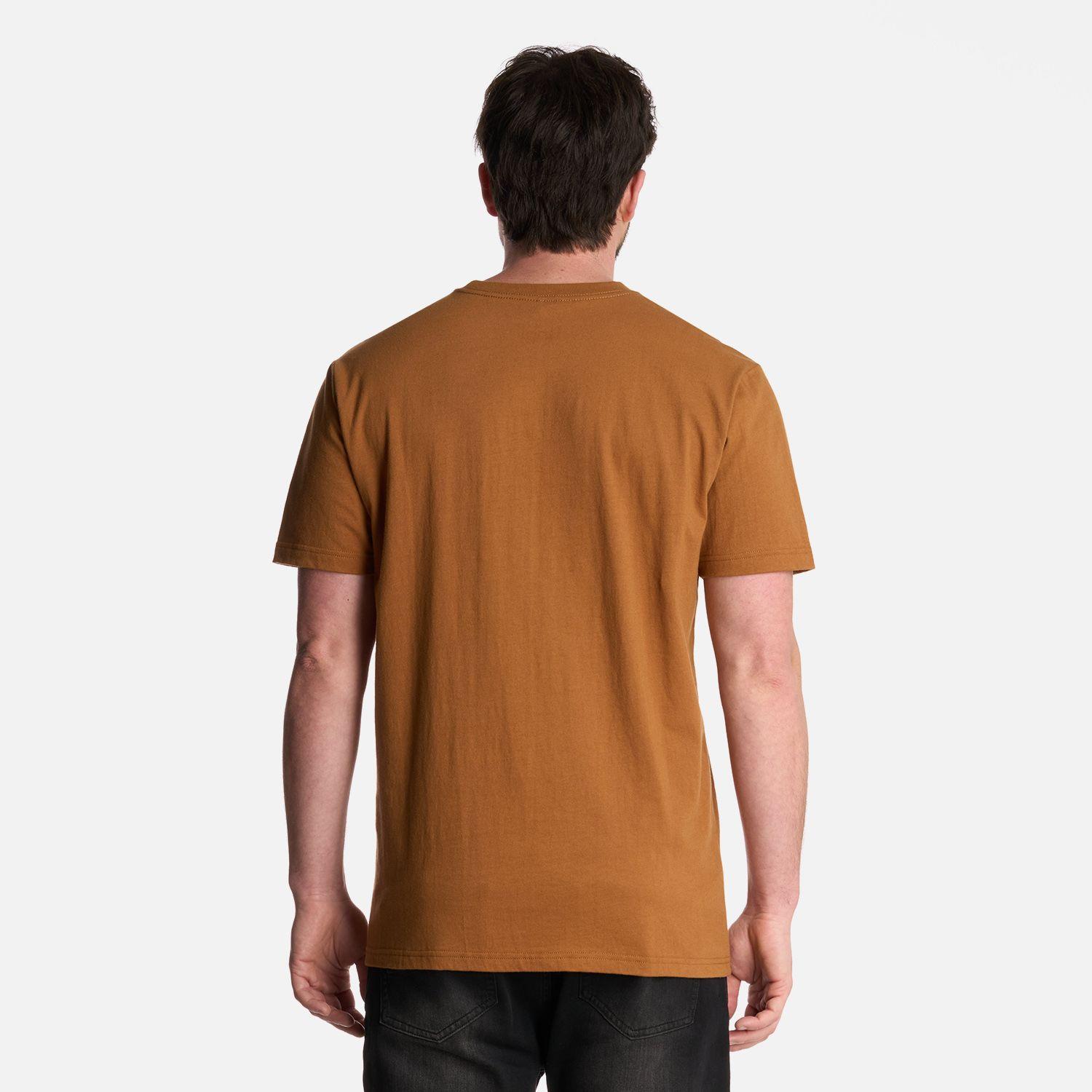 Polera Hombre Logo Lippi Front Print T-Shirt Mostaza Lippi-2