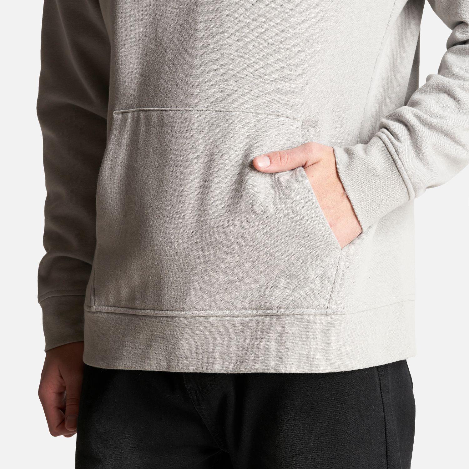 Poleron Hombre Insigne Hoody Sweatshirt Gris Claro Lippi-6