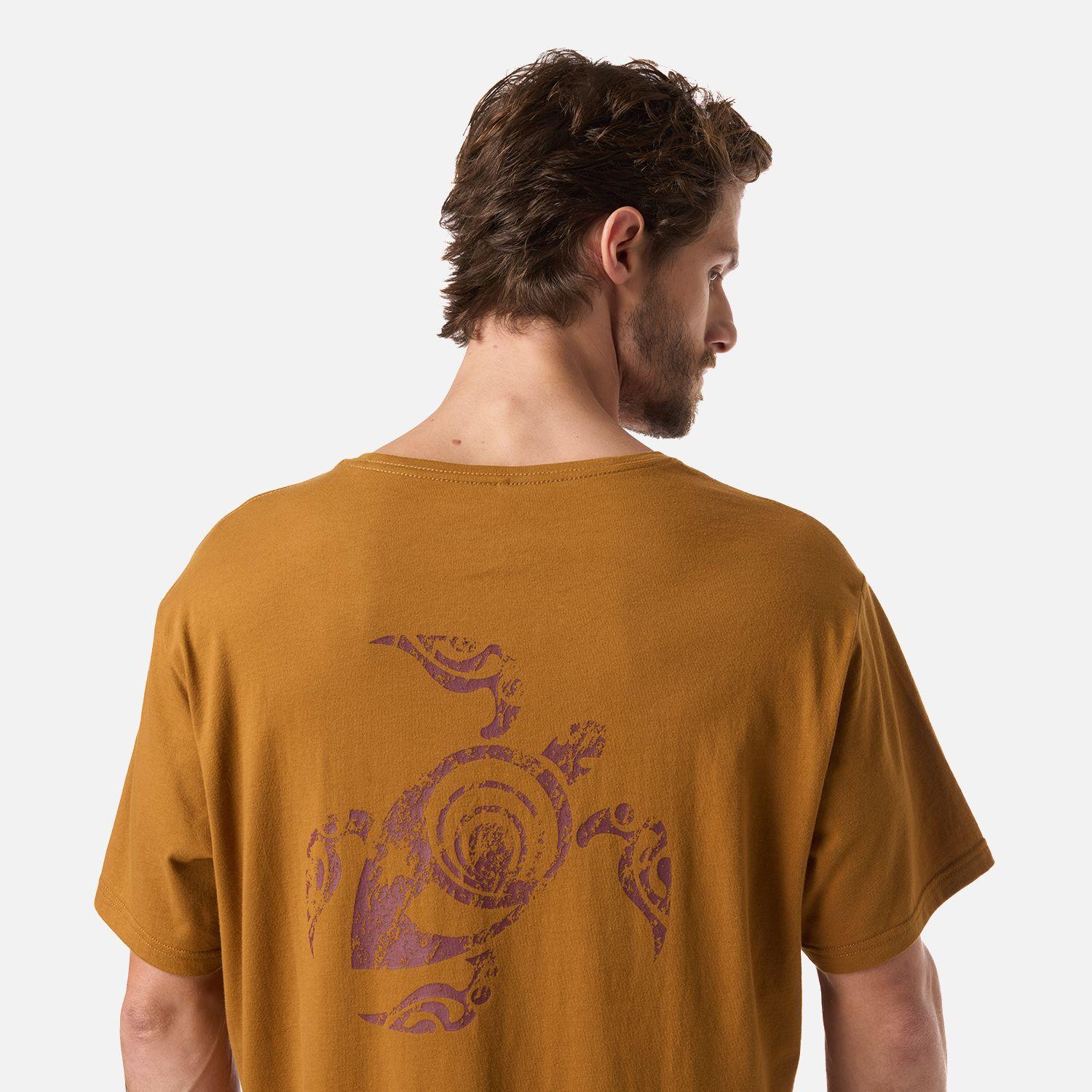 Polera Hombre Haka Mostaza Haka Honu-4