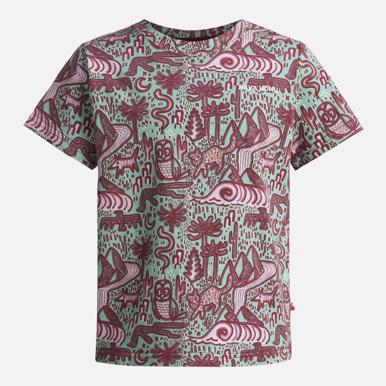 Polera Niño Tucuquere Print Jade Haka Honu V26-5