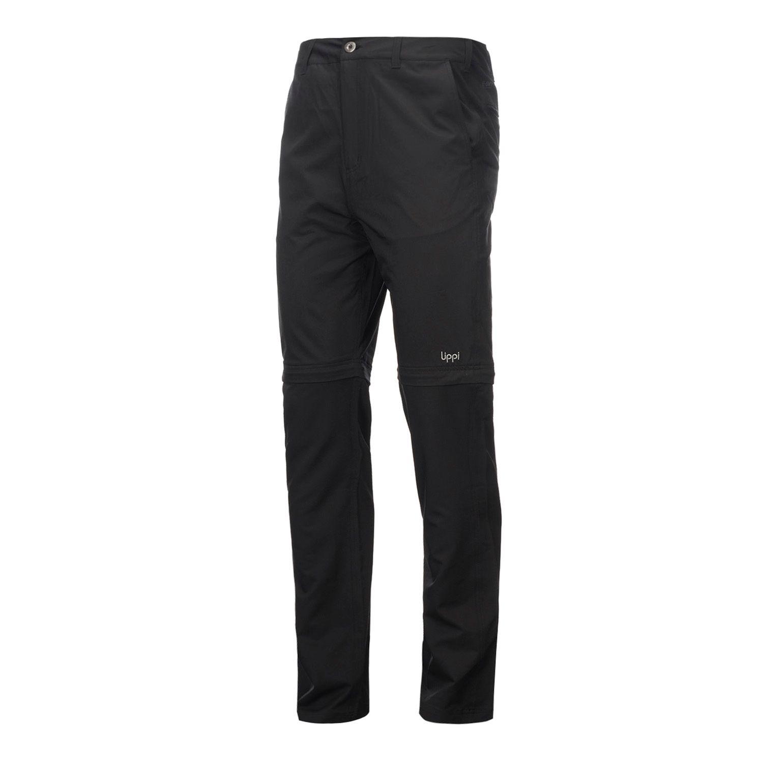 Pantalon Hombre Pardo Mix-2 Q-Dry Pants Negro Lippi-0
