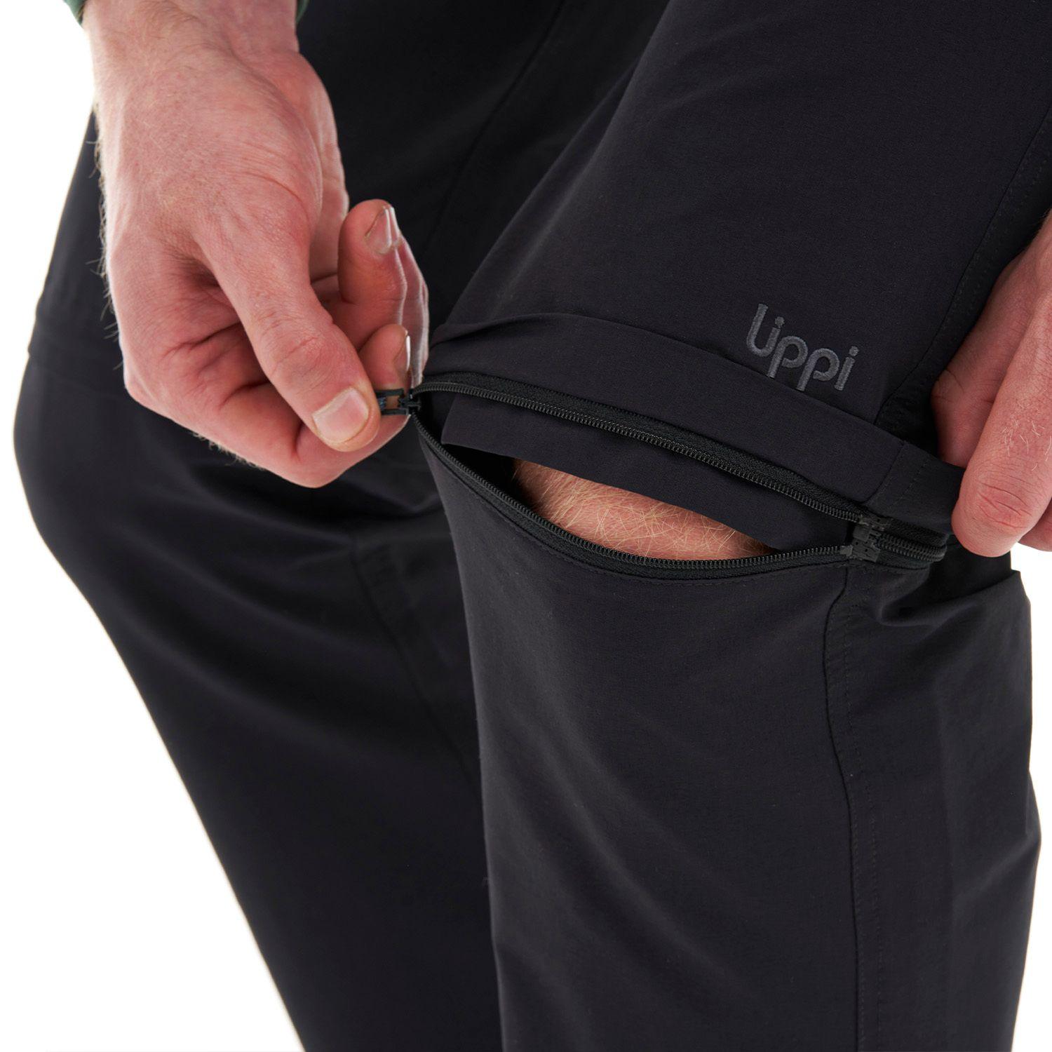 Pantalon Hombre Pardo Mix-2 Q-Dry Pants Negro Lippi-6