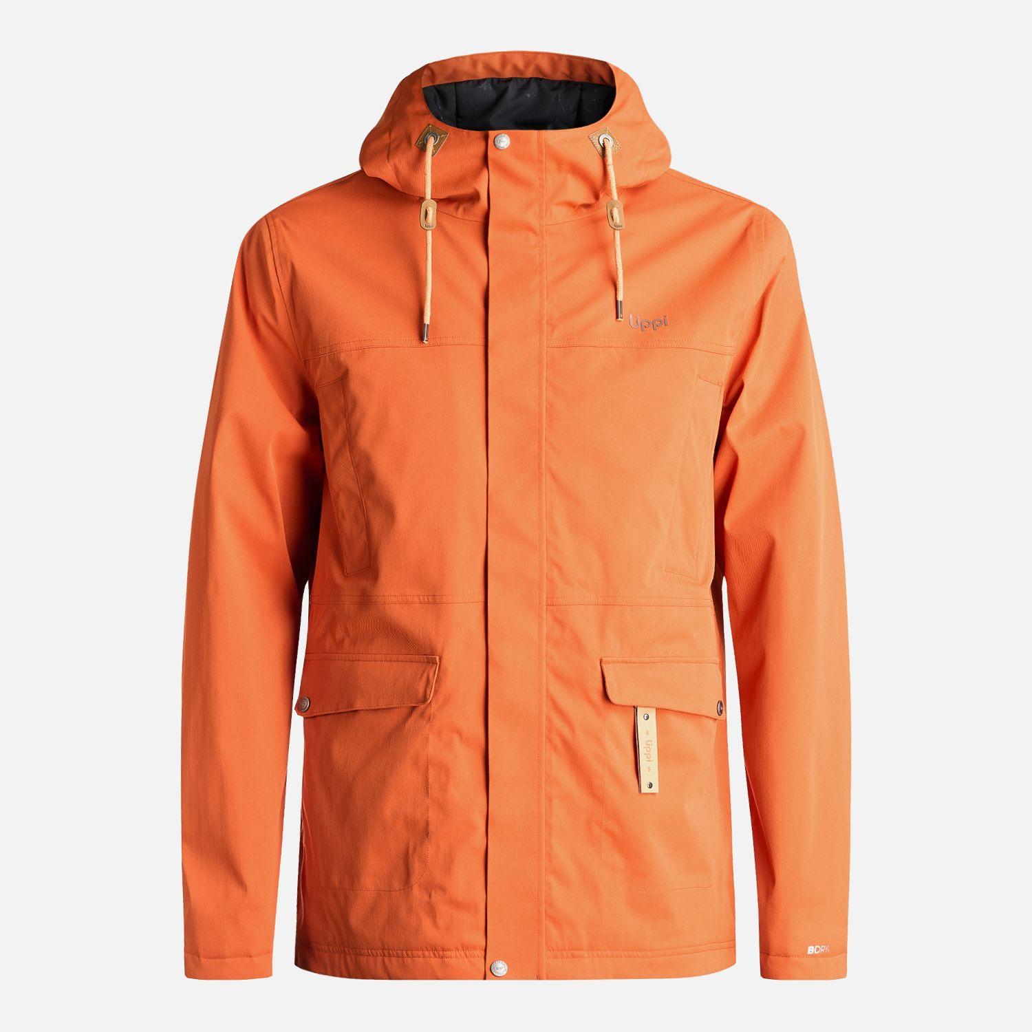 Chaqueta Hombre DayBreak B-Dry Jacket Naranjo Oscuro Lippi-0